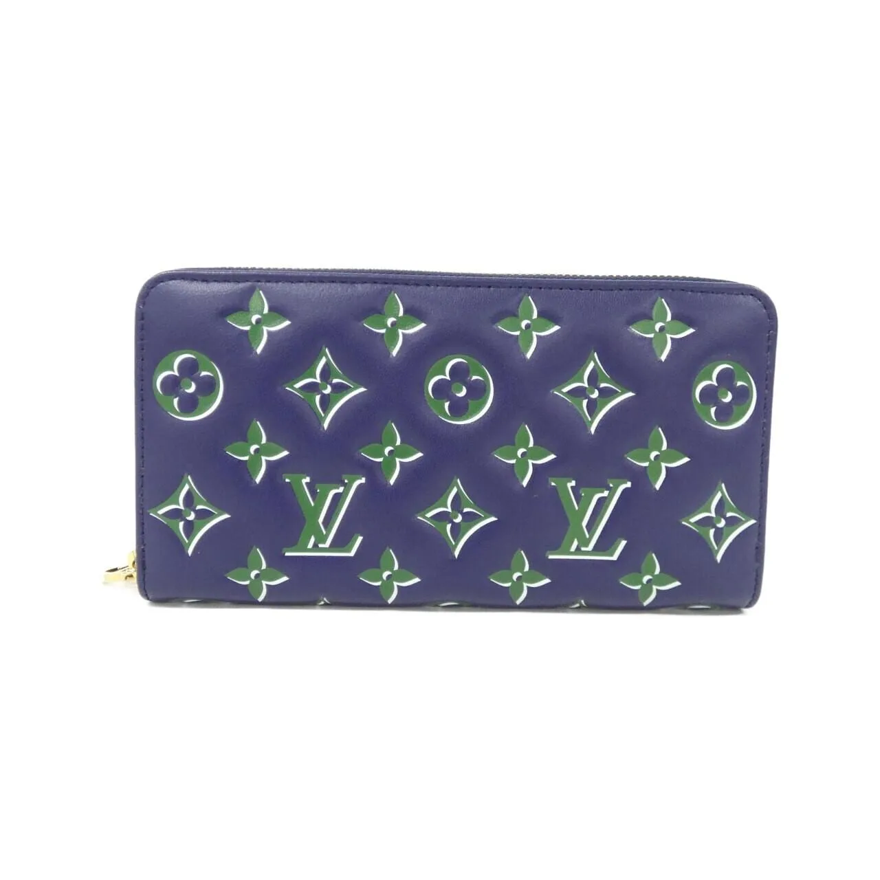 LOUIS VUITTON M82642 Wallet Lambskin Green