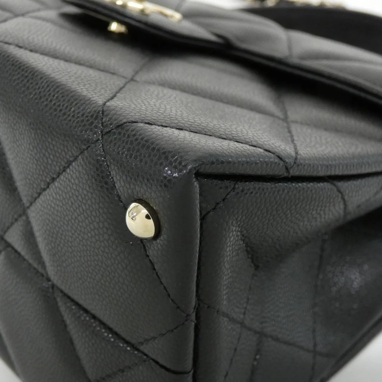 CHANEL AS4711 手提包 荔枝紋牛皮