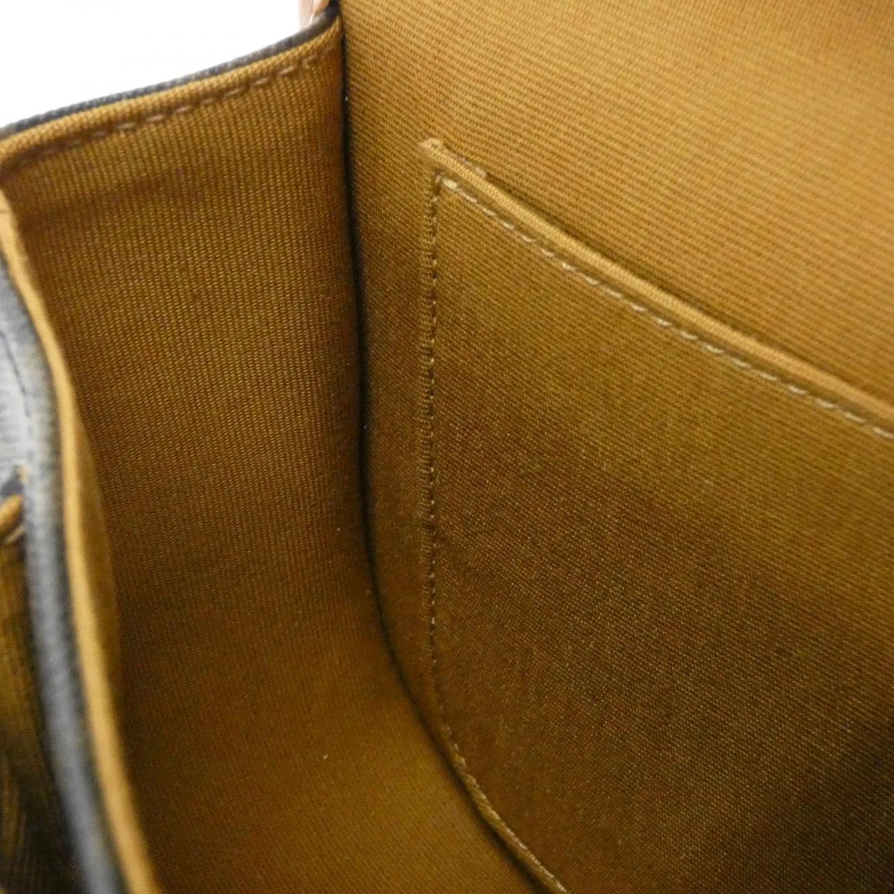 CELINE Triomphe 191502BZJ Shoulder Canvas 黑色 帆布 中古品A - 縮圖 8