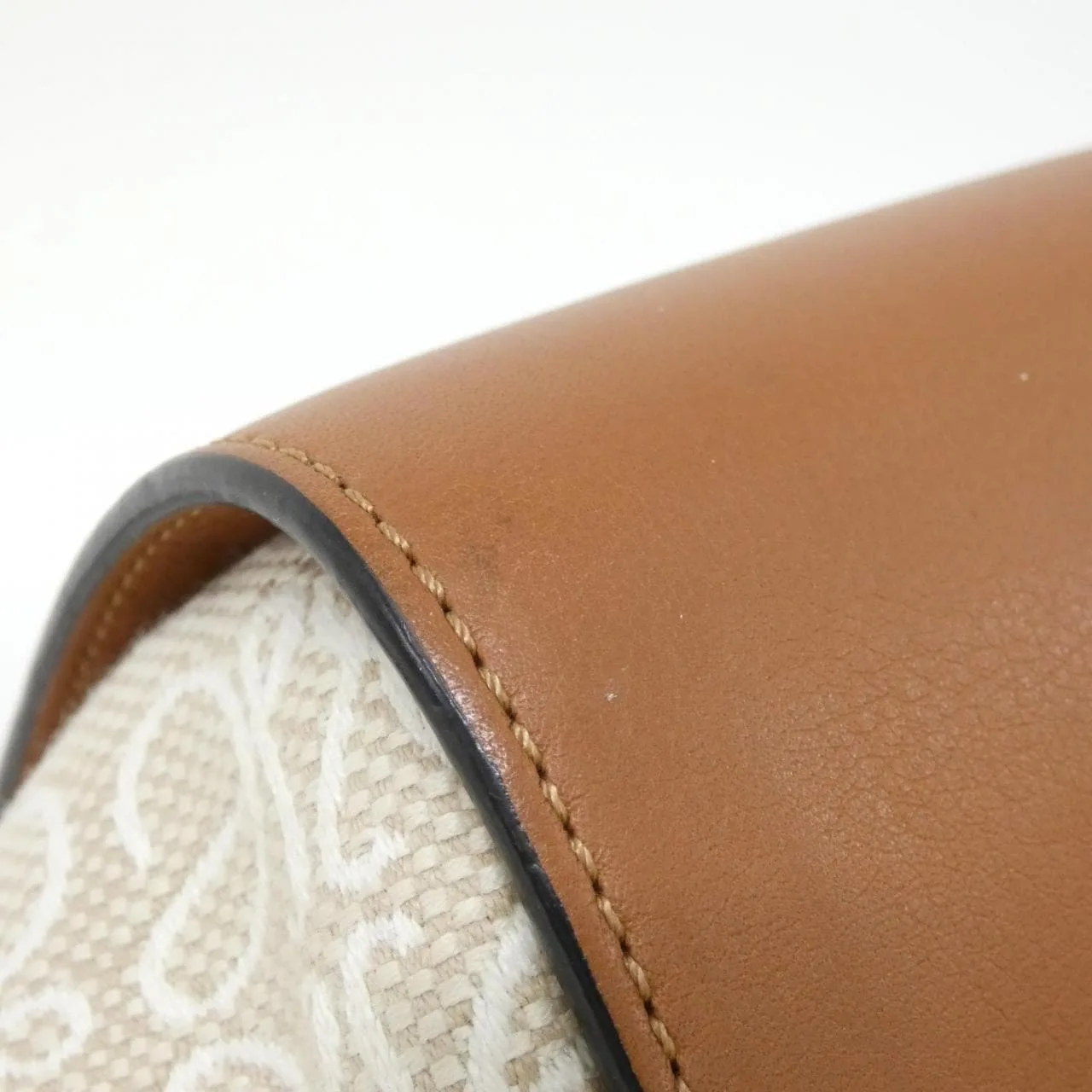 LOEWE Hammock A538S35X29 肩背包 帆布 黑色 帆布 中古品A - 縮圖 3