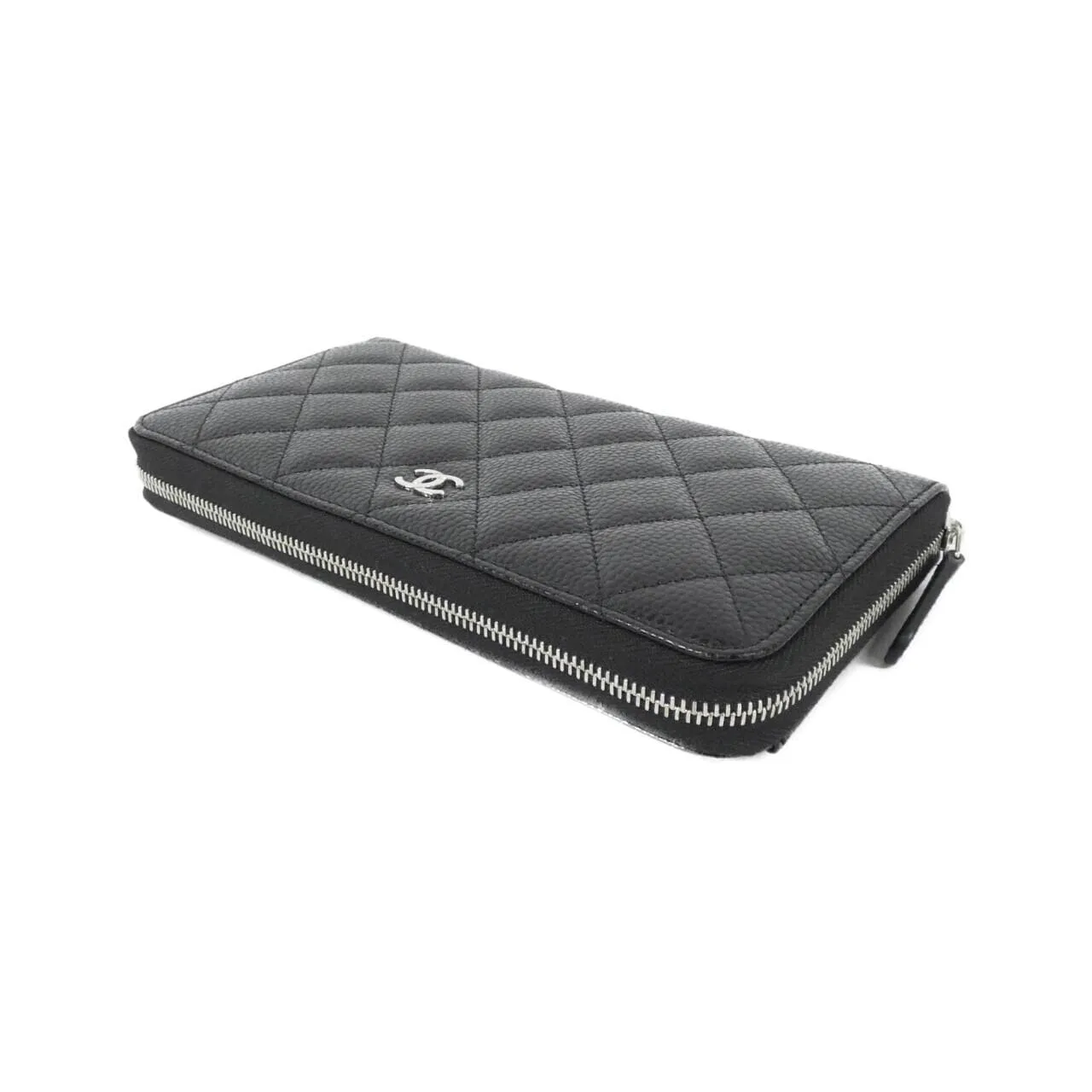 CHANEL Timeless Classic AP0242 Wallet Grained Calfskin Black Grained Calfskin Unused - Thumbnail 3
