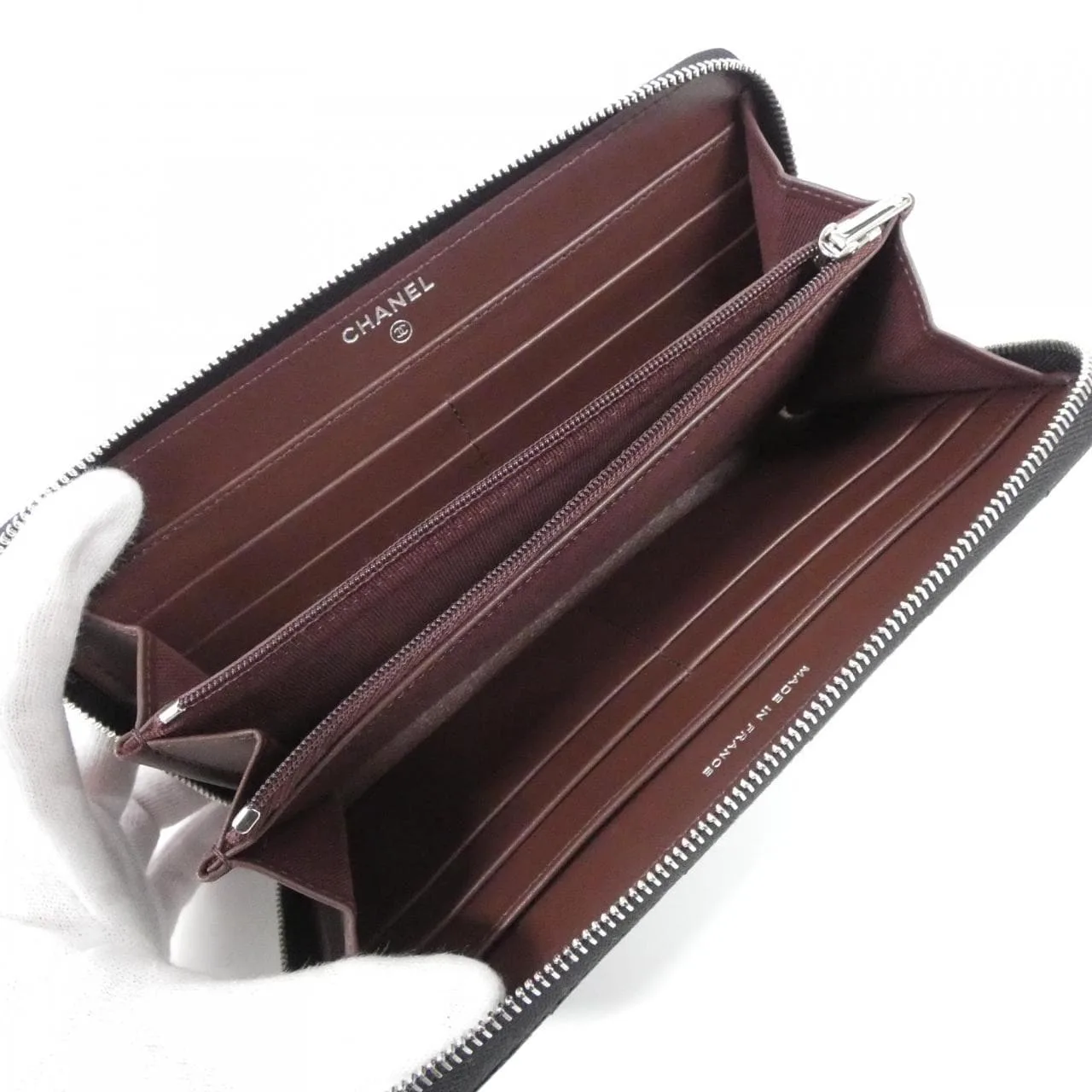 CHANEL Timeless Classic AP0242 Wallet Grained Calfskin Black Grained Calfskin Unused - Thumbnail 5