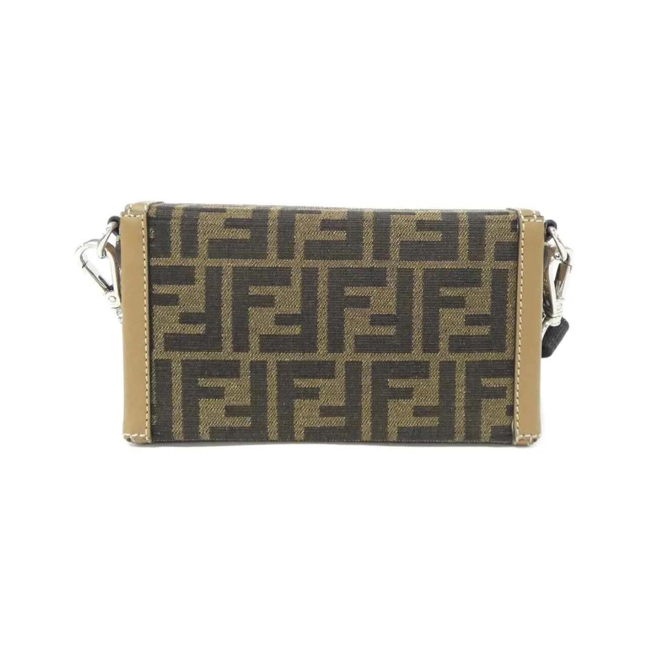 FENDI Baguette 7AS139 AFBV Wallet Canvas