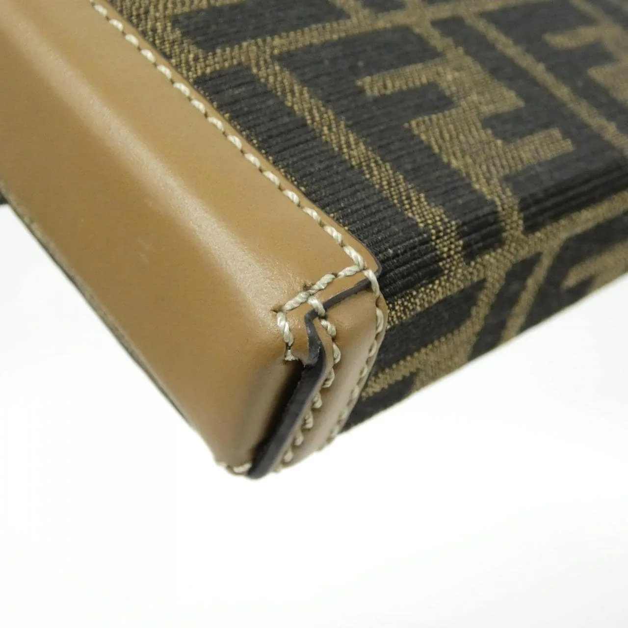 FENDI Baguette 7AS139 AFBV Wallet Canvas