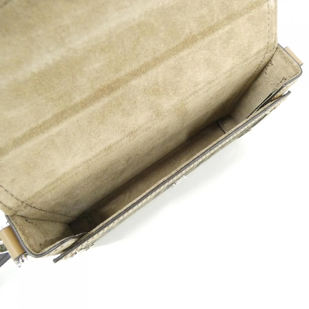FENDI Baguette 7AS139 AFBV Wallet Canvas