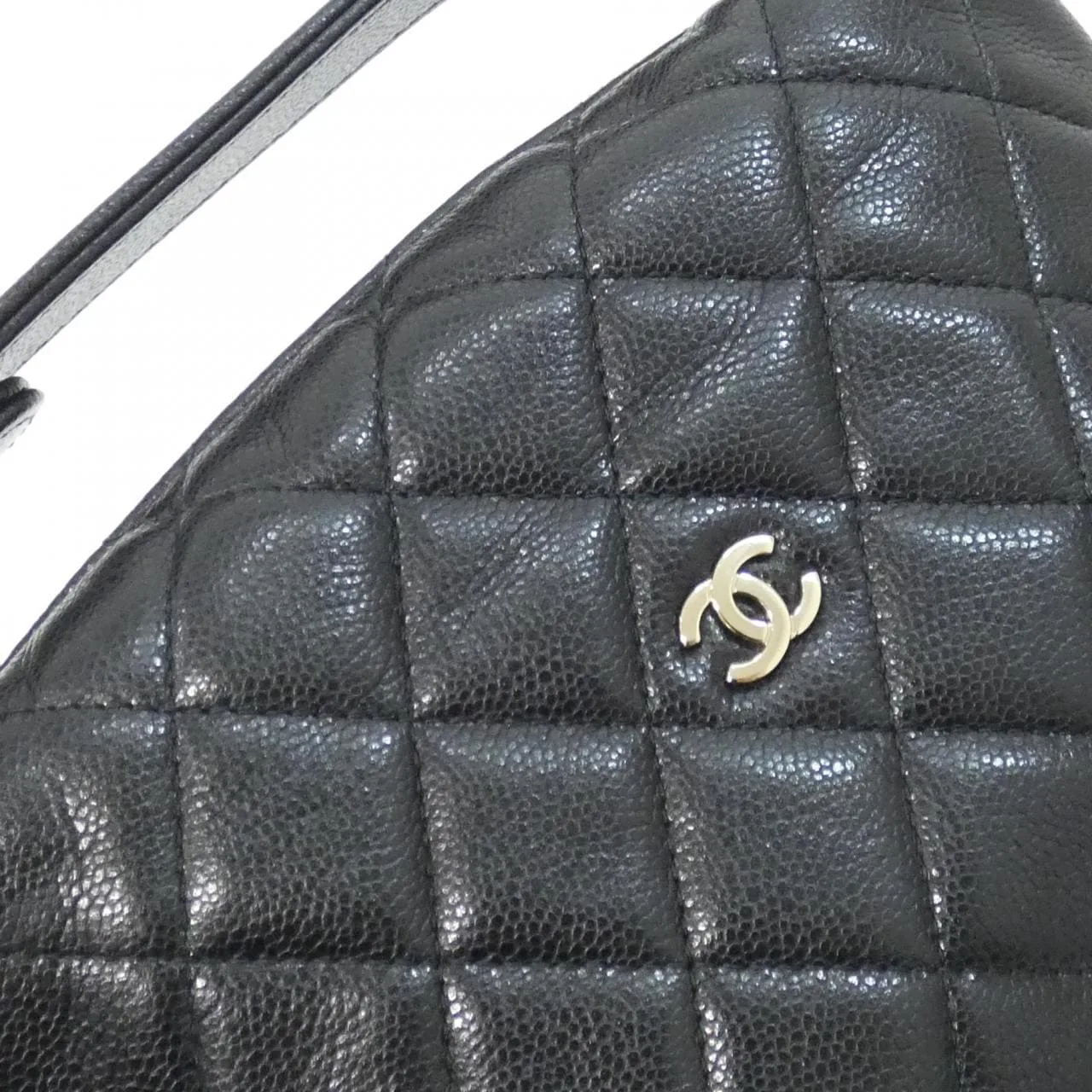 CHANEL Timeless Classic AP4386 Handbag Grained Calfskin 黑色 荔枝紋牛皮 中古品A - 縮圖 5