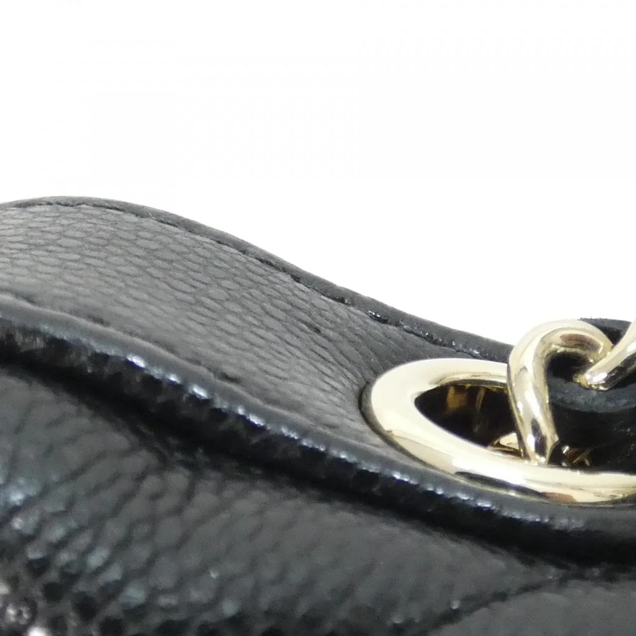 CHANEL Timeless Classic AP4386 Handbag Grained Calfskin 黑色 荔枝紋牛皮 中古品A - 縮圖 8