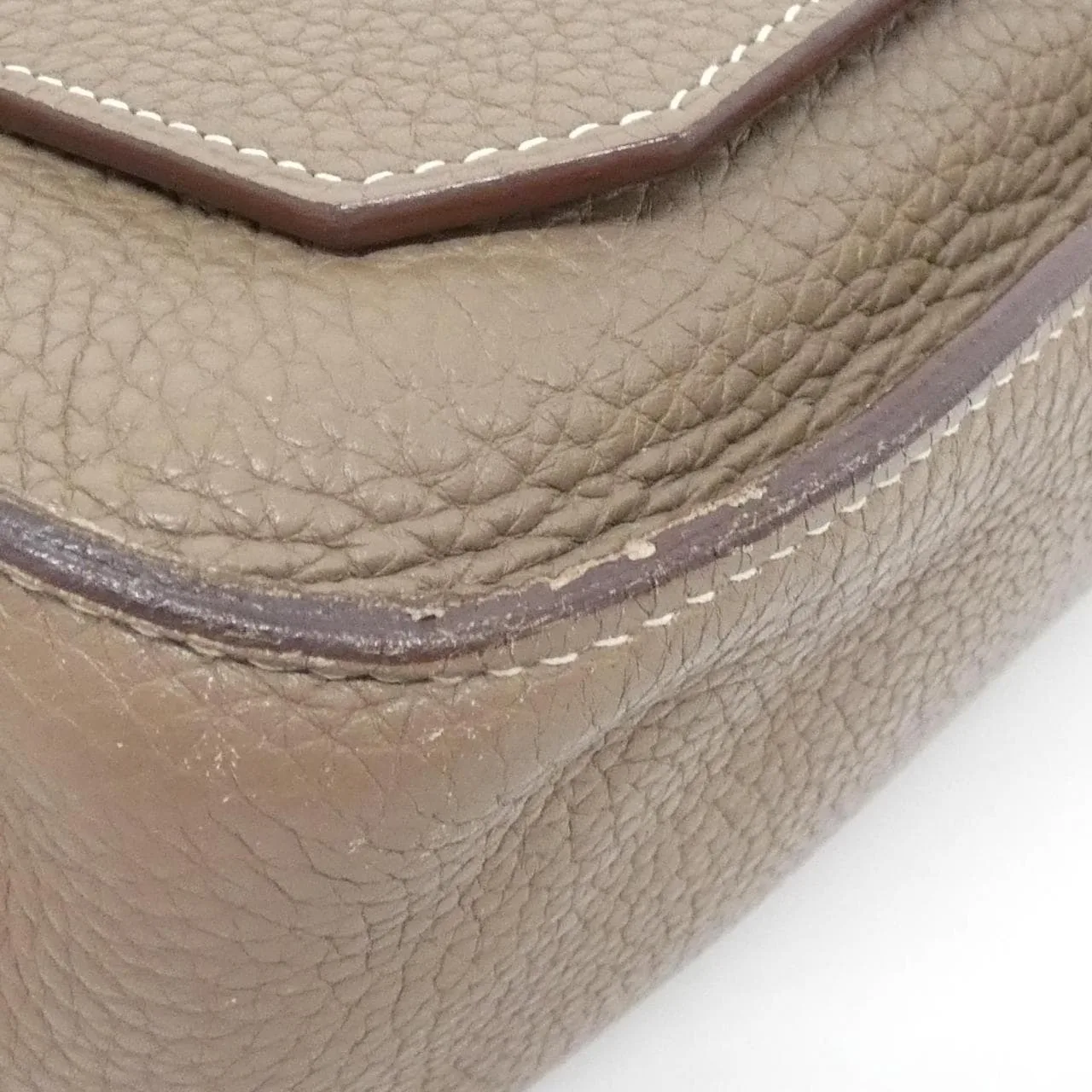 HERMES 056359CK Shoulder Clemence