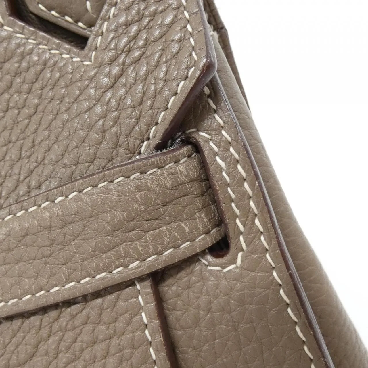 HERMES 056359CK Shoulder Clemence