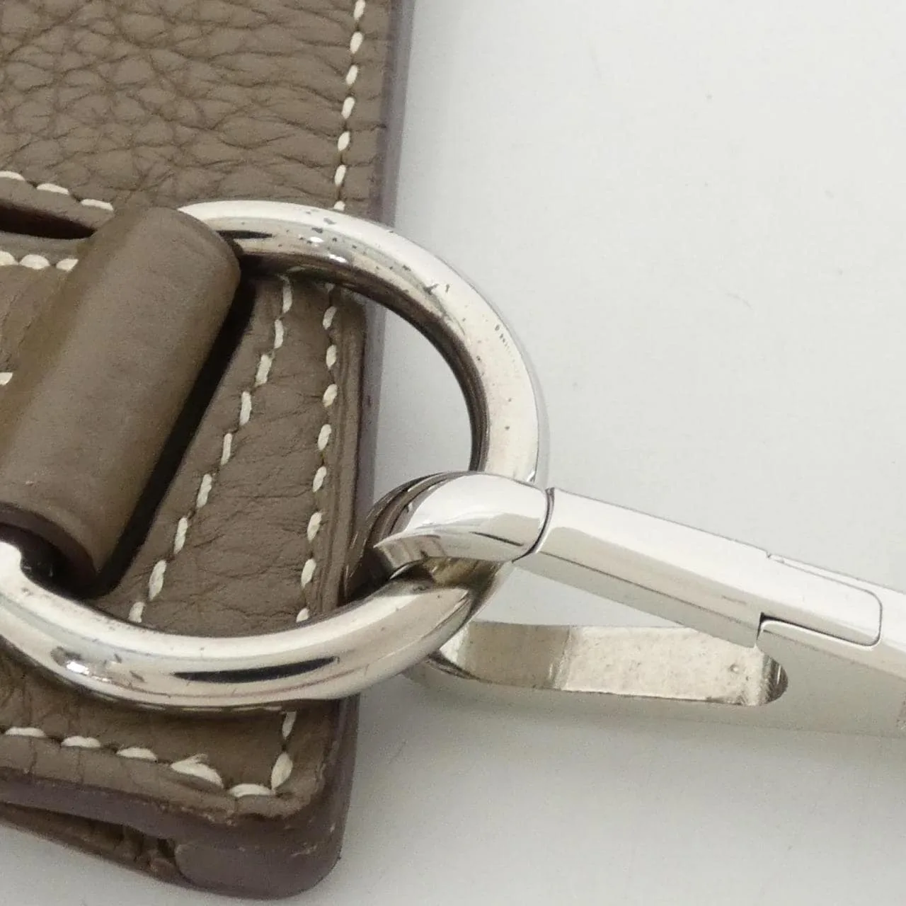 HERMES 056359CK Shoulder Clemence