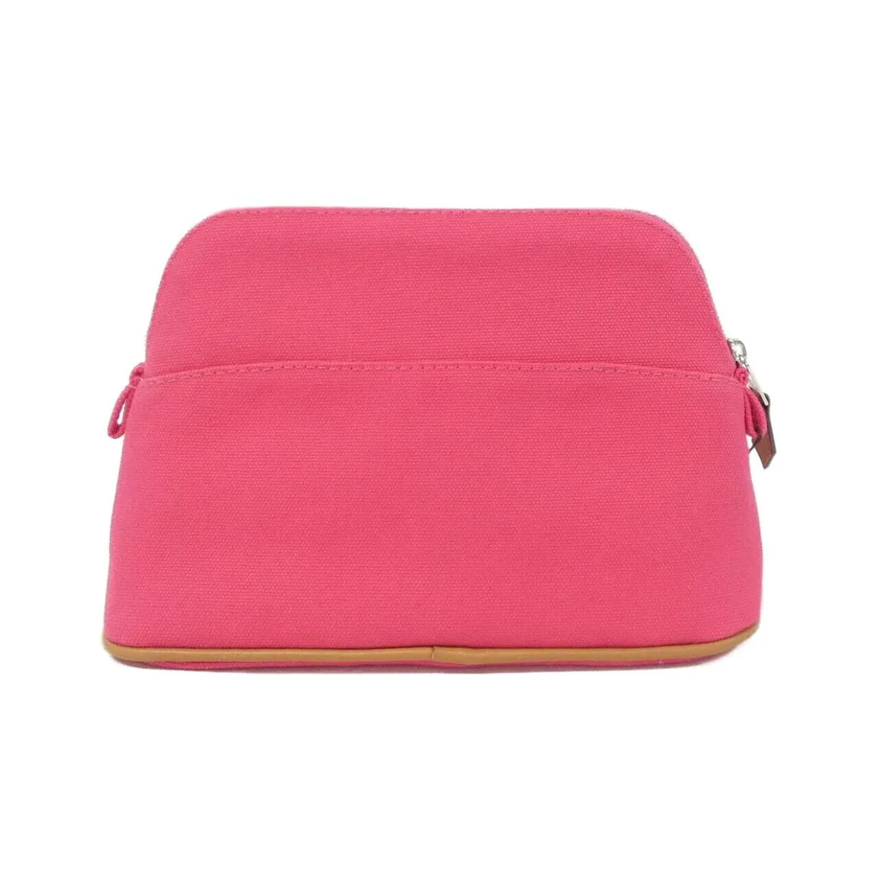 HERMES Bolide 103773M Pouch Canvas 黑色 帆布 中古品A - 縮圖 2