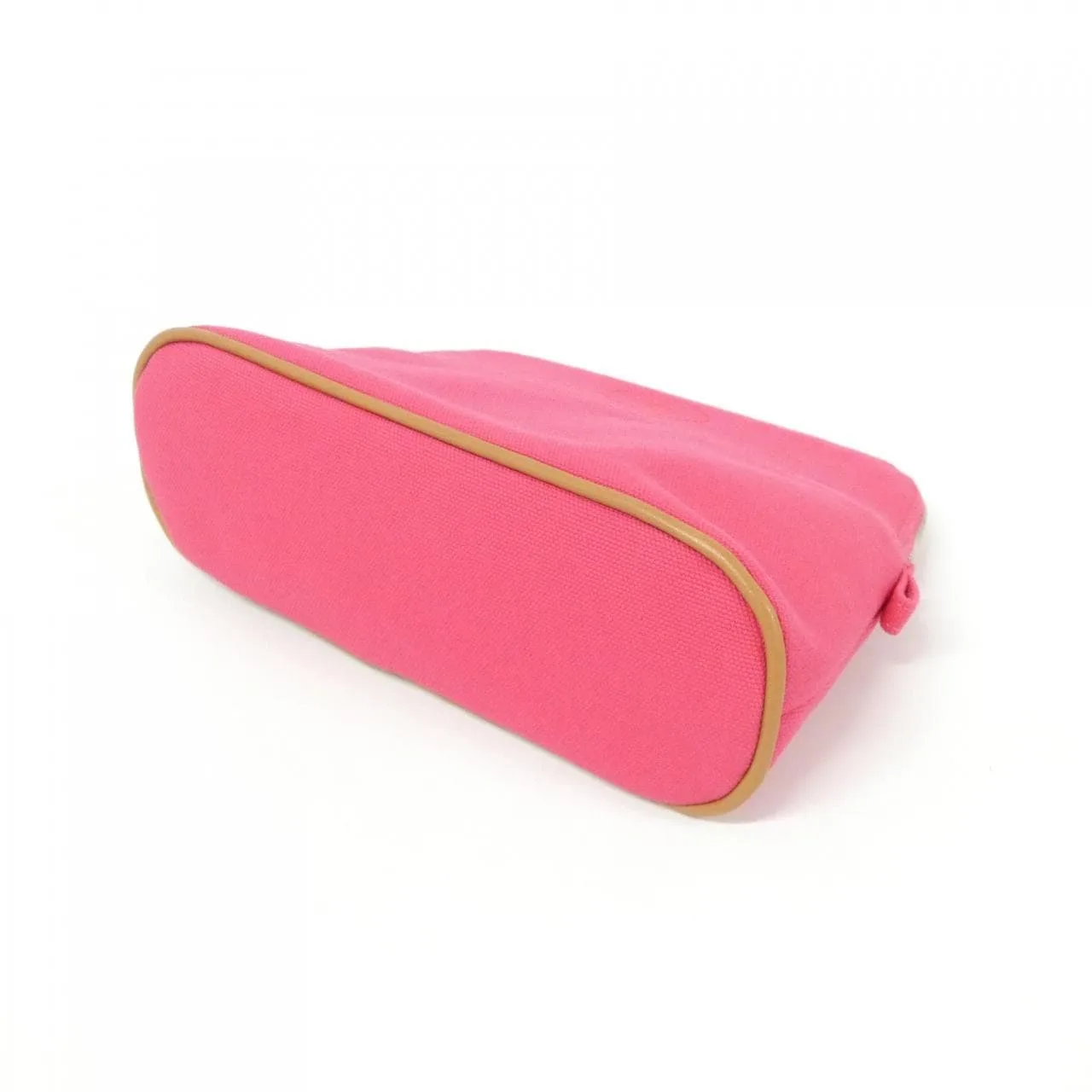 HERMES Bolide 103773M Pouch Canvas 黑色 帆布 中古品A - 縮圖 3