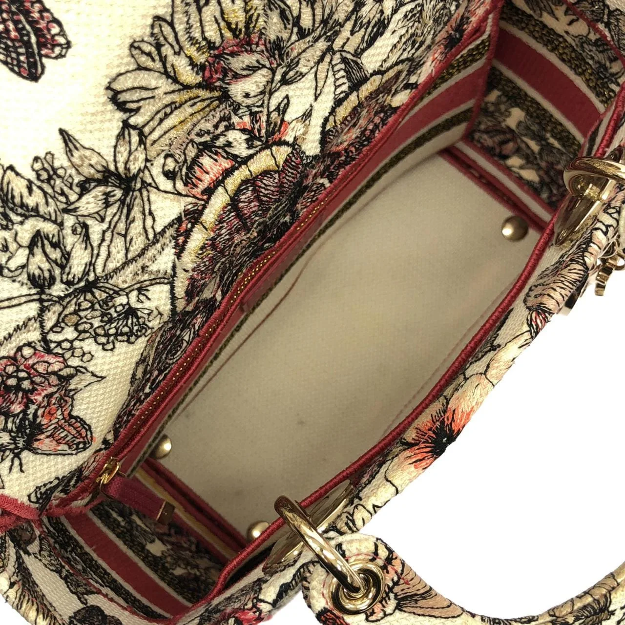 DIOR Lady Dior M0565ORHQ Handbag Canvas