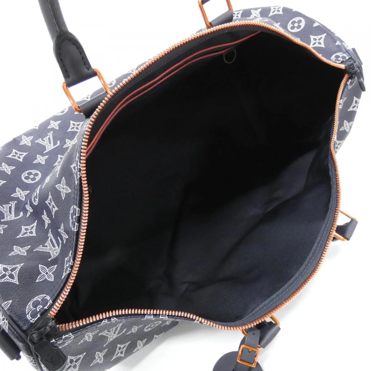 LOUIS VUITTON Keepall M43684 波士頓包 Monogram 藍色 Monogram 中古品A - 縮圖 10