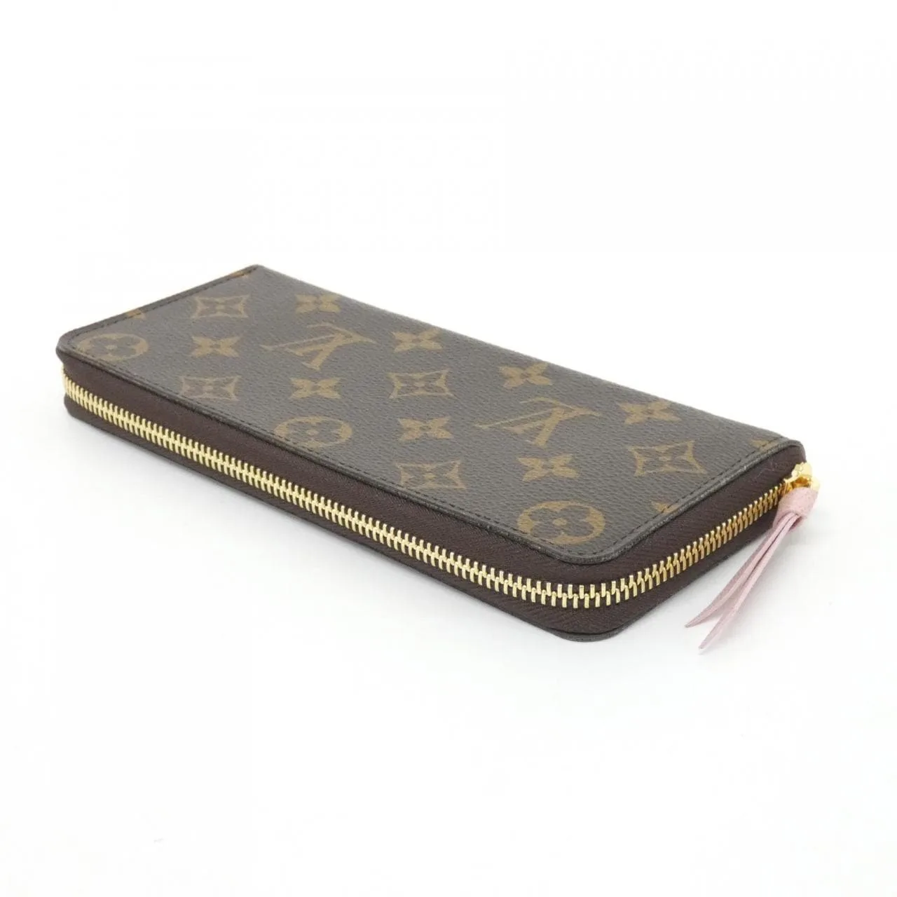 LOUIS VUITTON M61298 Wallet Monogram 黑色 Monogram 中古品A - 縮圖 2