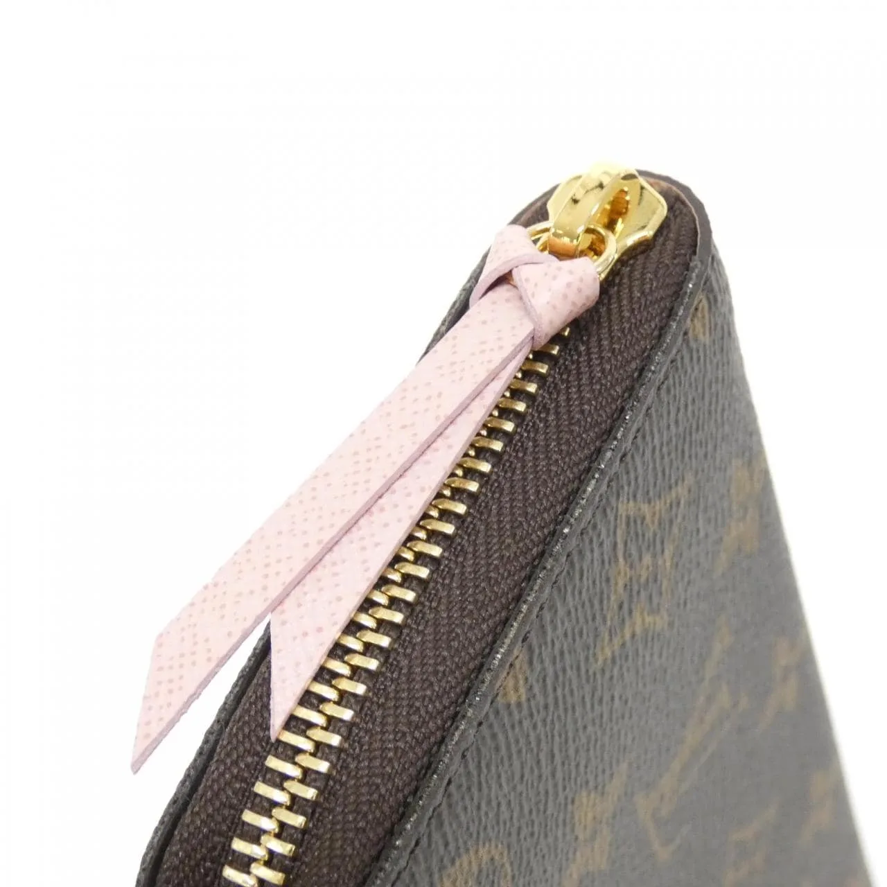 LOUIS VUITTON M61298 Wallet Monogram 黑色 Monogram 中古品A - 縮圖 3