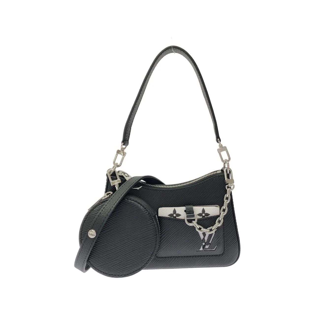 LOUIS VUITTON M20998 Shoulder Epi Black