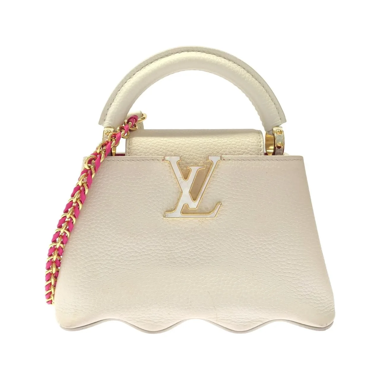 LOUIS VUITTON Capucines M22121 Handbag Black