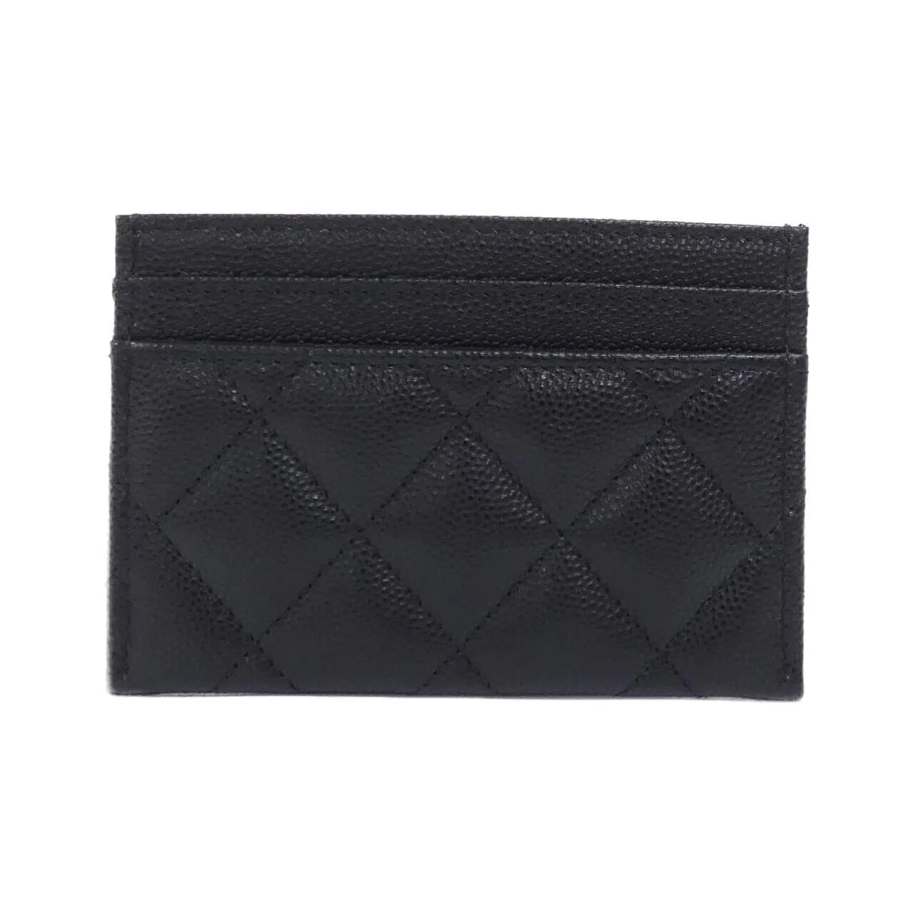 CHANEL Chanel 19 AP3343 Card Case Grained Calfskin Black Grained Calfskin Rank A - Thumbnail 2