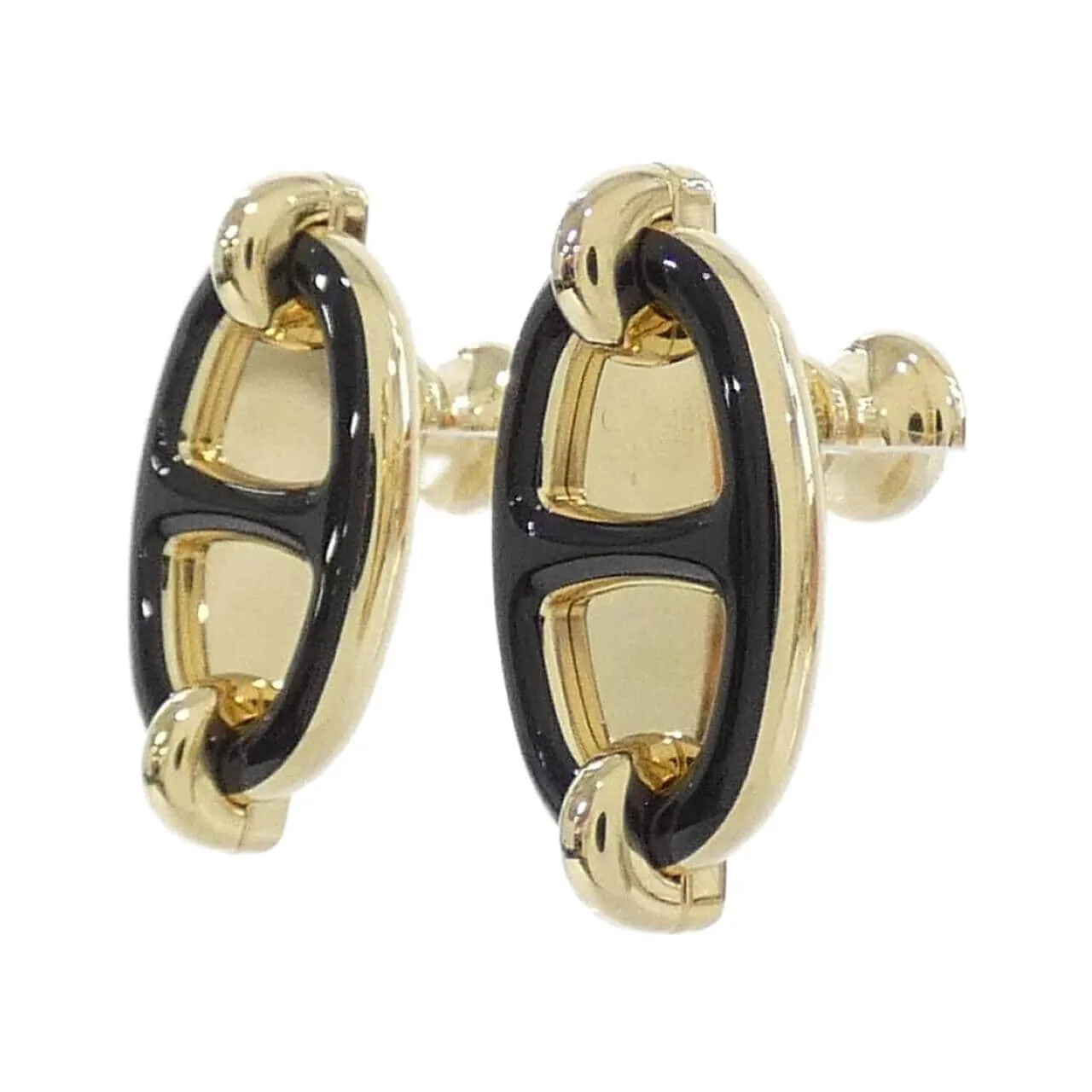 HERMES 100052FE accessories 黑色 中古品A - 縮圖 2