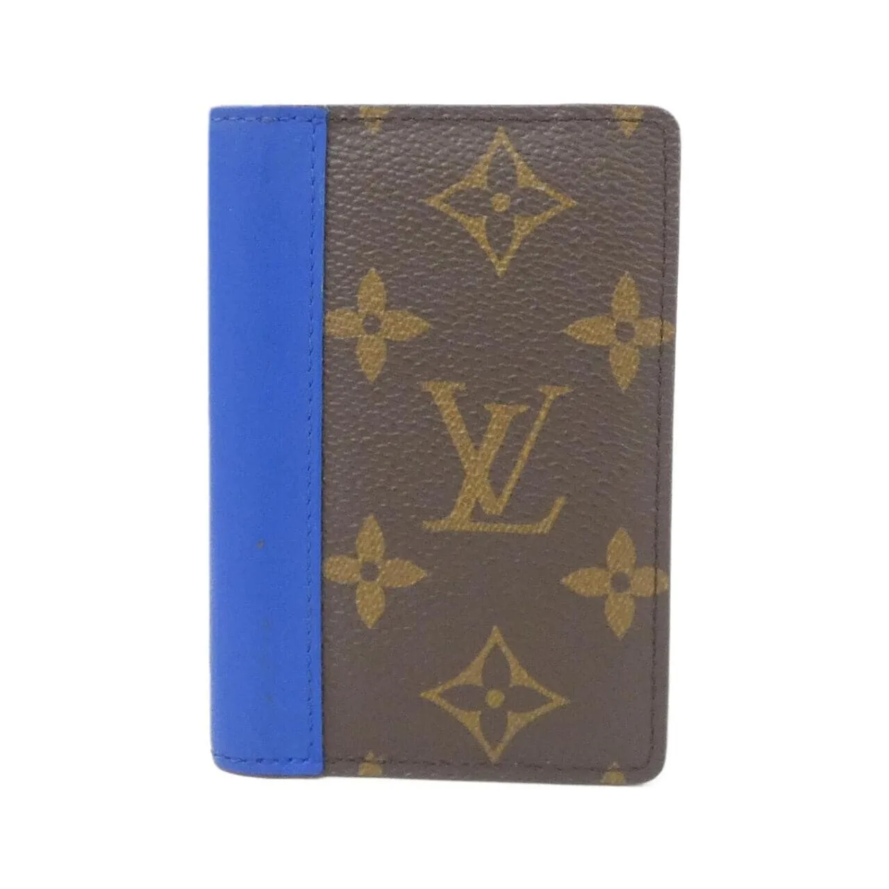 LOUIS VUITTON M80778 Card Case Monogram Blue
