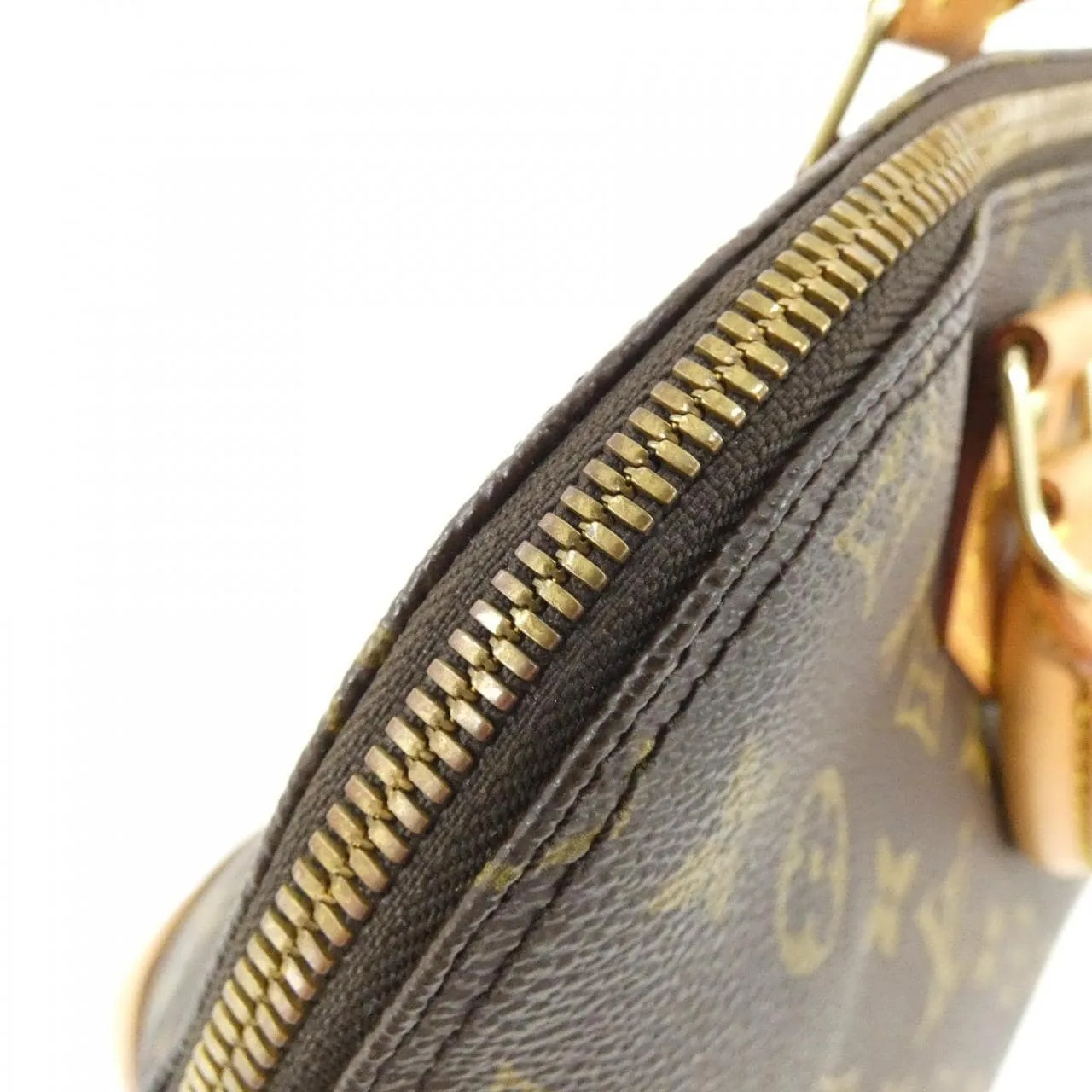 LOUIS VUITTON Alma M51130 Handbag Monogram 黑色 Monogram 中古品B - 縮圖 6