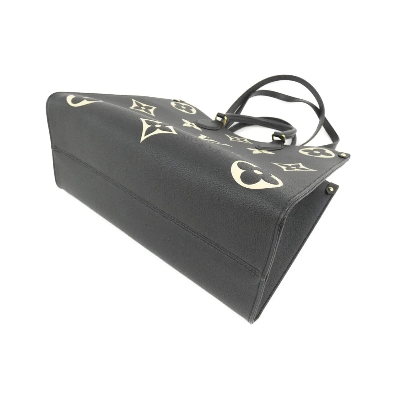 LOUIS VUITTON OnTheGo M45659 Handbag Monogram 黑色 Monogram 中古品A - 縮圖 2