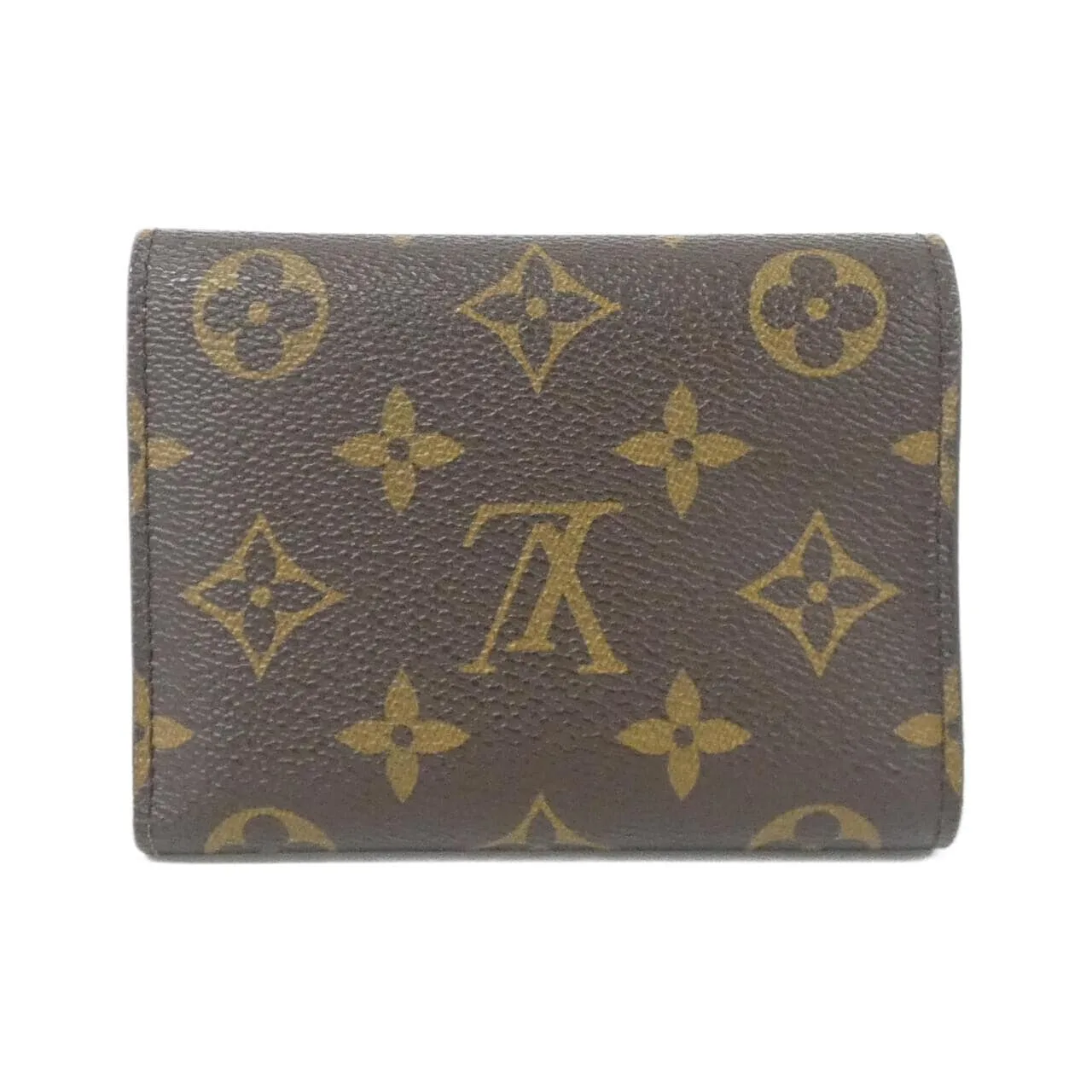 LOUIS VUITTON M81638 Wallet Monogram 黑色 Monogram 中古品A - 縮圖 2