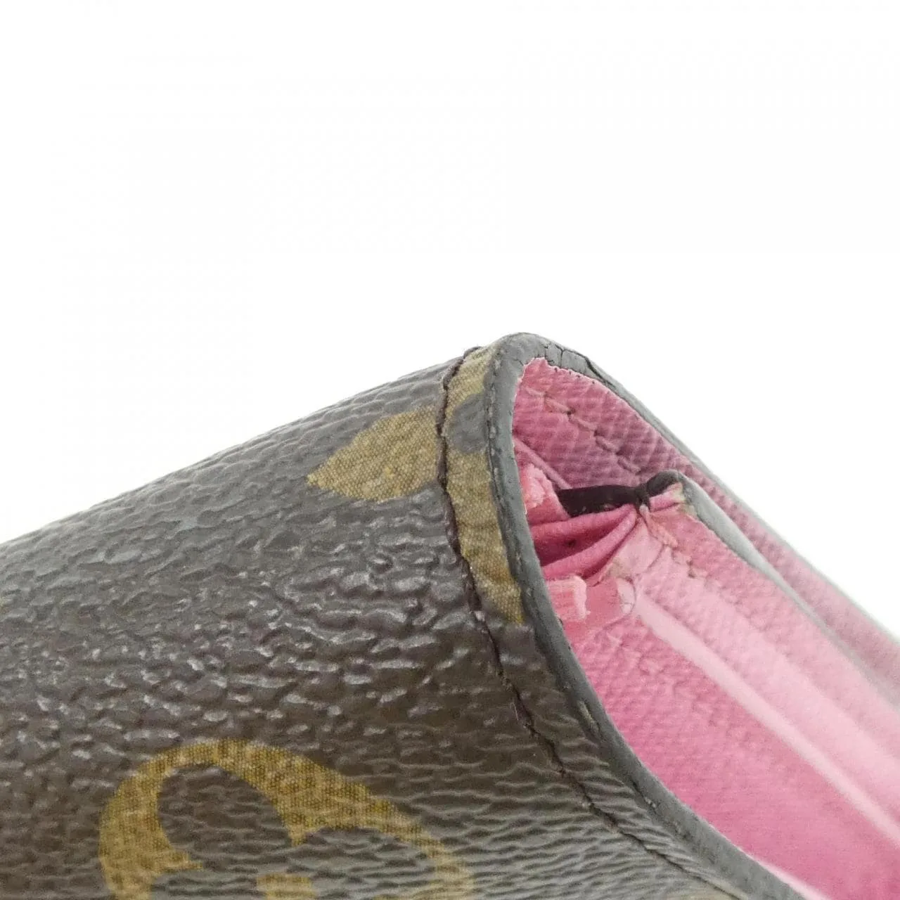 LOUIS VUITTON M81638 Wallet Monogram 黑色 Monogram 中古品A - 縮圖 4