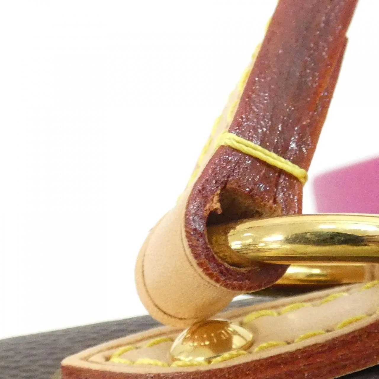 LOUIS VUITTON M42738 Handbag Monogram 黑色 Monogram 中古品A - 縮圖 5