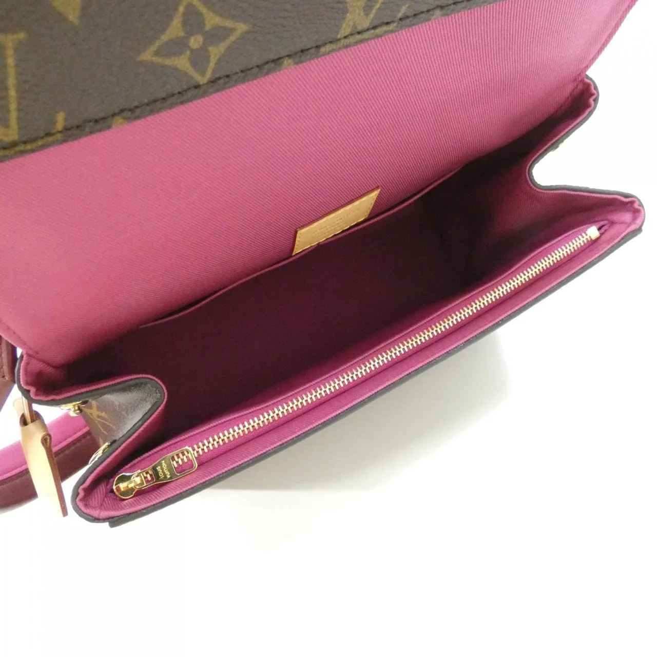 LOUIS VUITTON M42738 Handbag Monogram 黑色 Monogram 中古品A - 縮圖 7