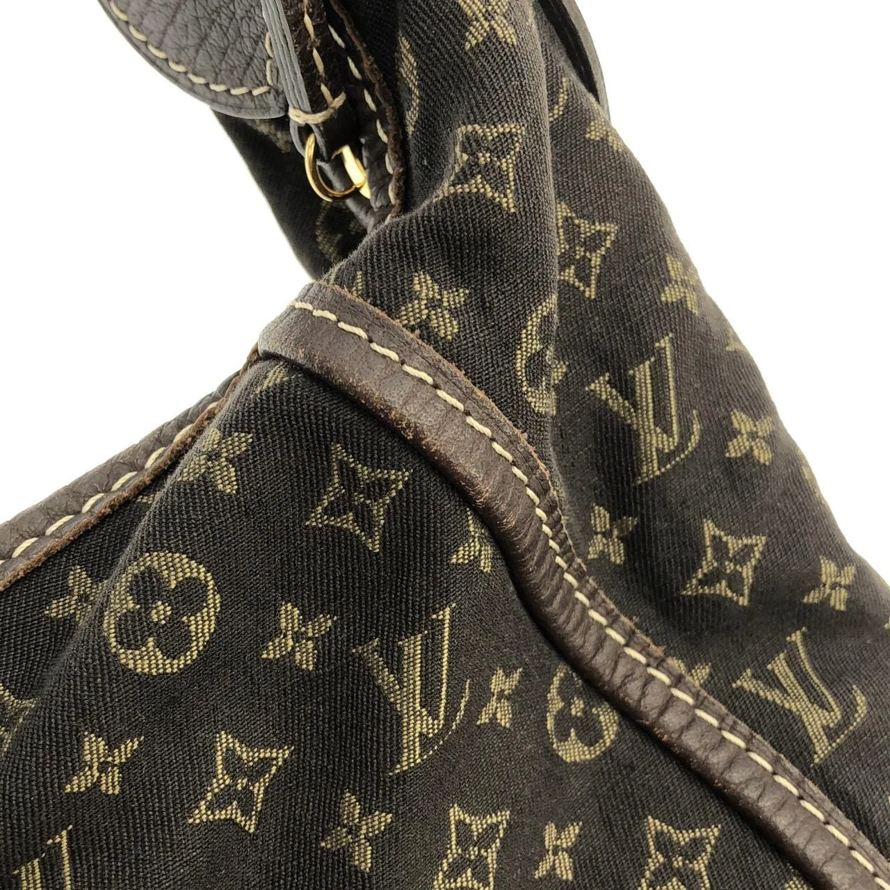 LOUIS VUITTON M95619 肩背包 Monogram 黑色 Monogram 中古品A - 縮圖 4