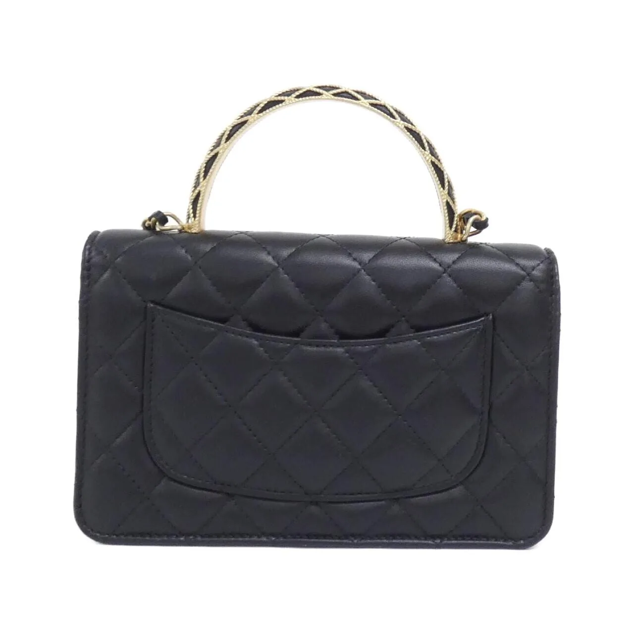 CHANEL Chanel 19 AP3370 Wallet Lambskin Black Lambskin Rank A - Thumbnail 2