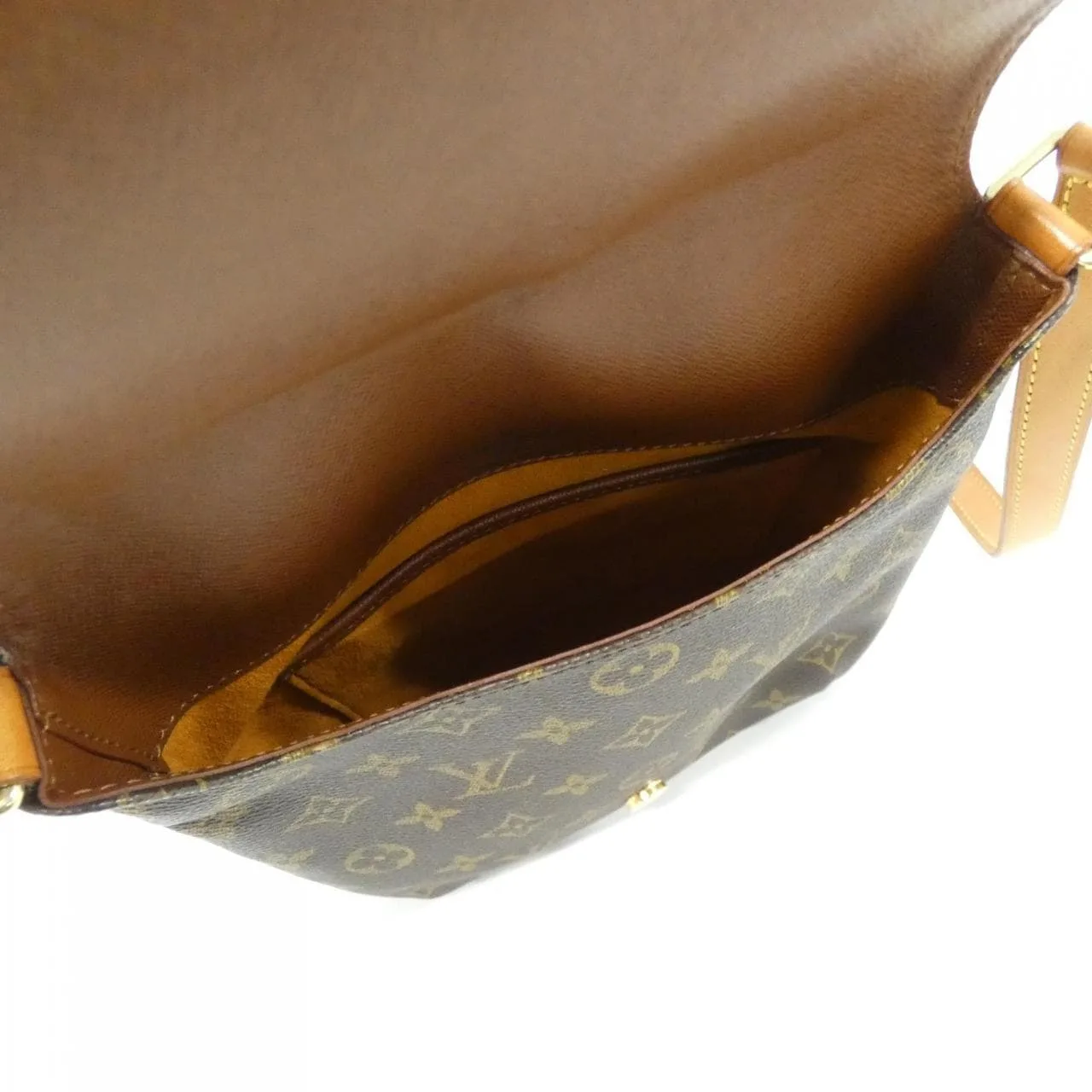 LOUIS VUITTON Musette M51387 肩背包 Monogram 黑色 Monogram 中古品B - 縮圖 7