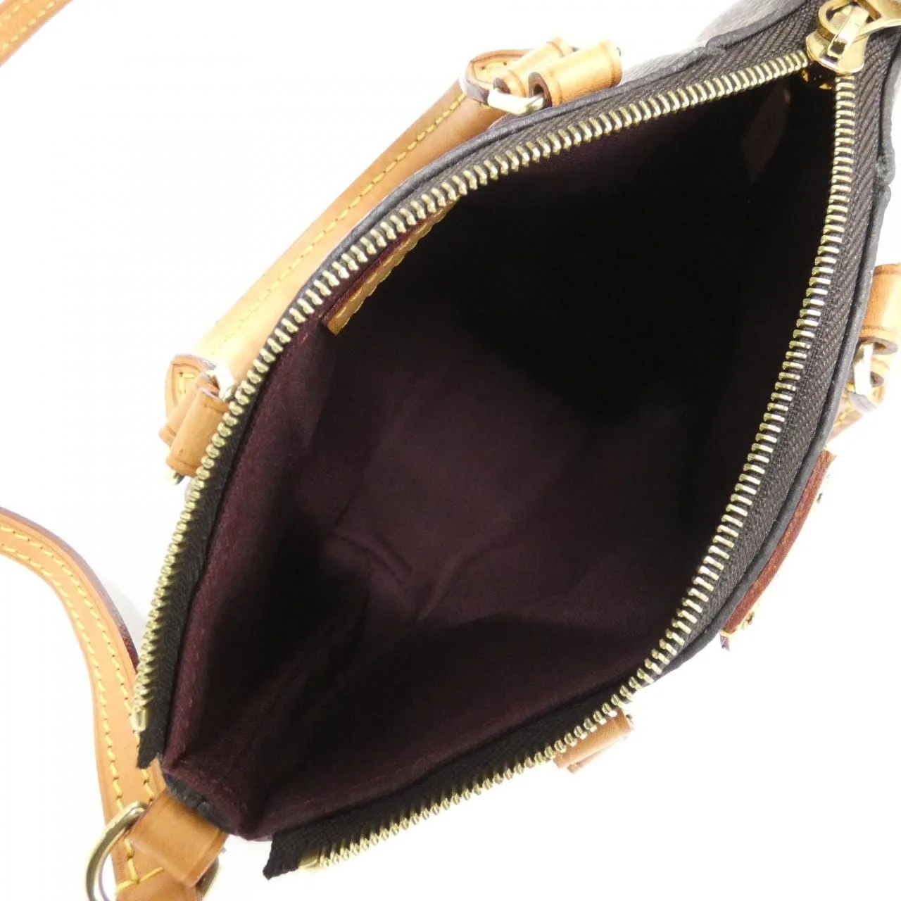 LOUIS VUITTON M61253 肩背包 Monogram 黑色 Monogram 中古品A - 縮圖 8