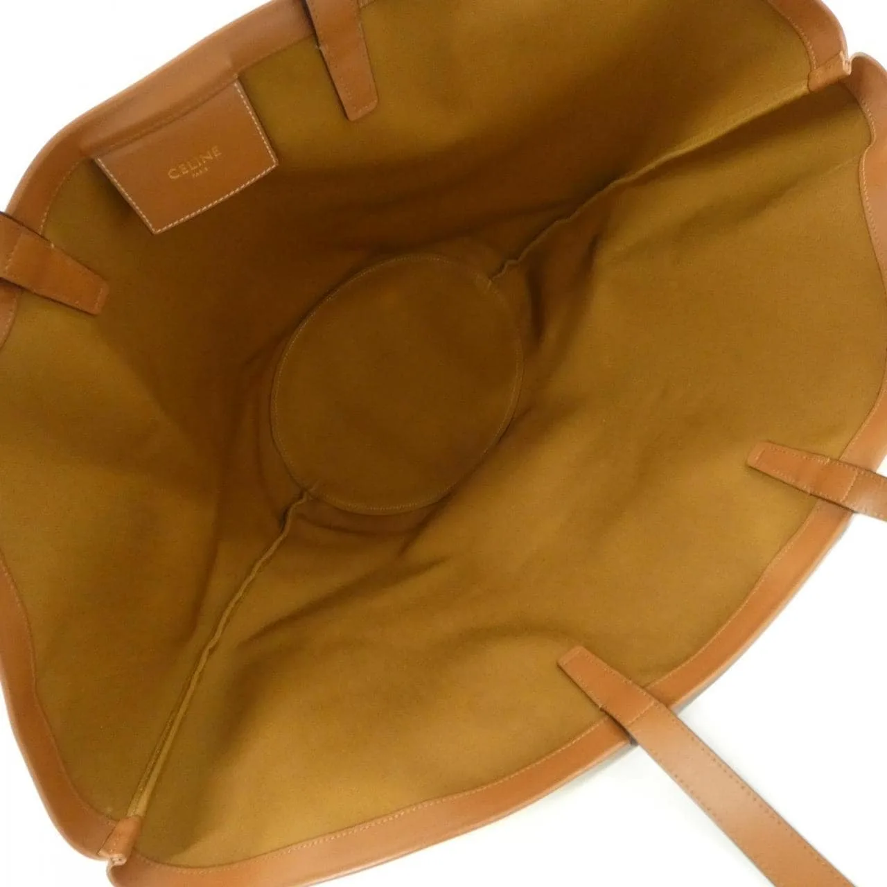 CELINE 196262CYX 手提包 帆布 白色 帆布 中古品A - 縮圖 9