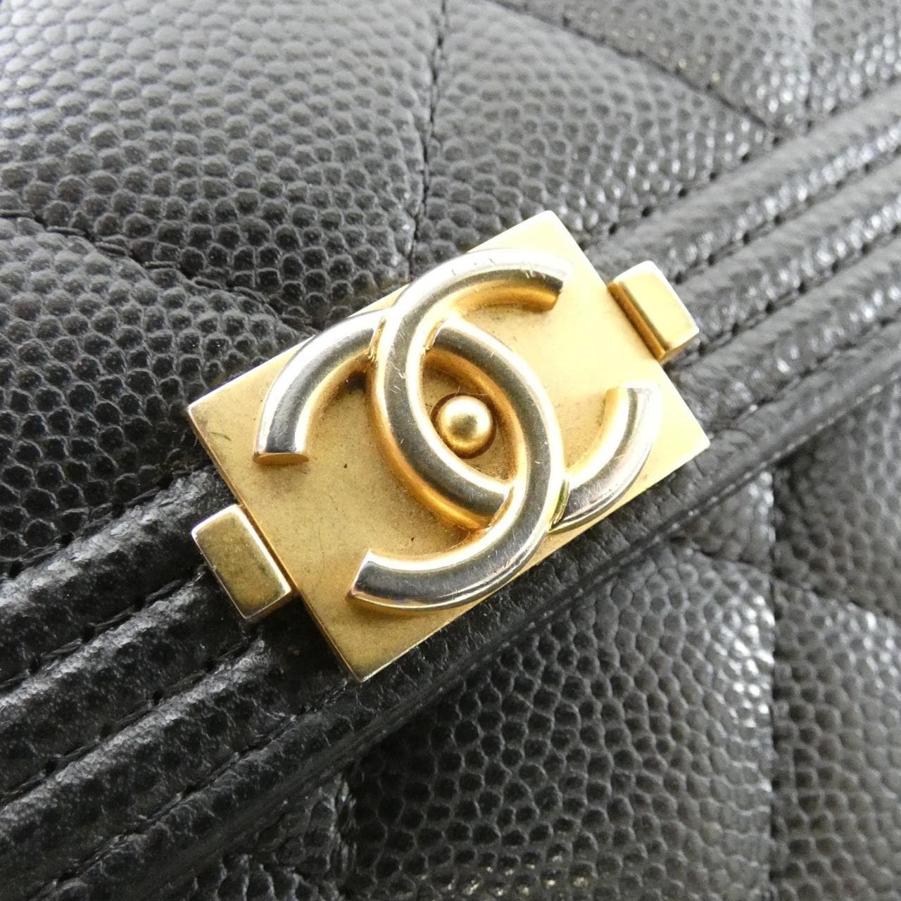 CHANEL Boy Chanel 80286 銀包 荔枝紋牛皮 4