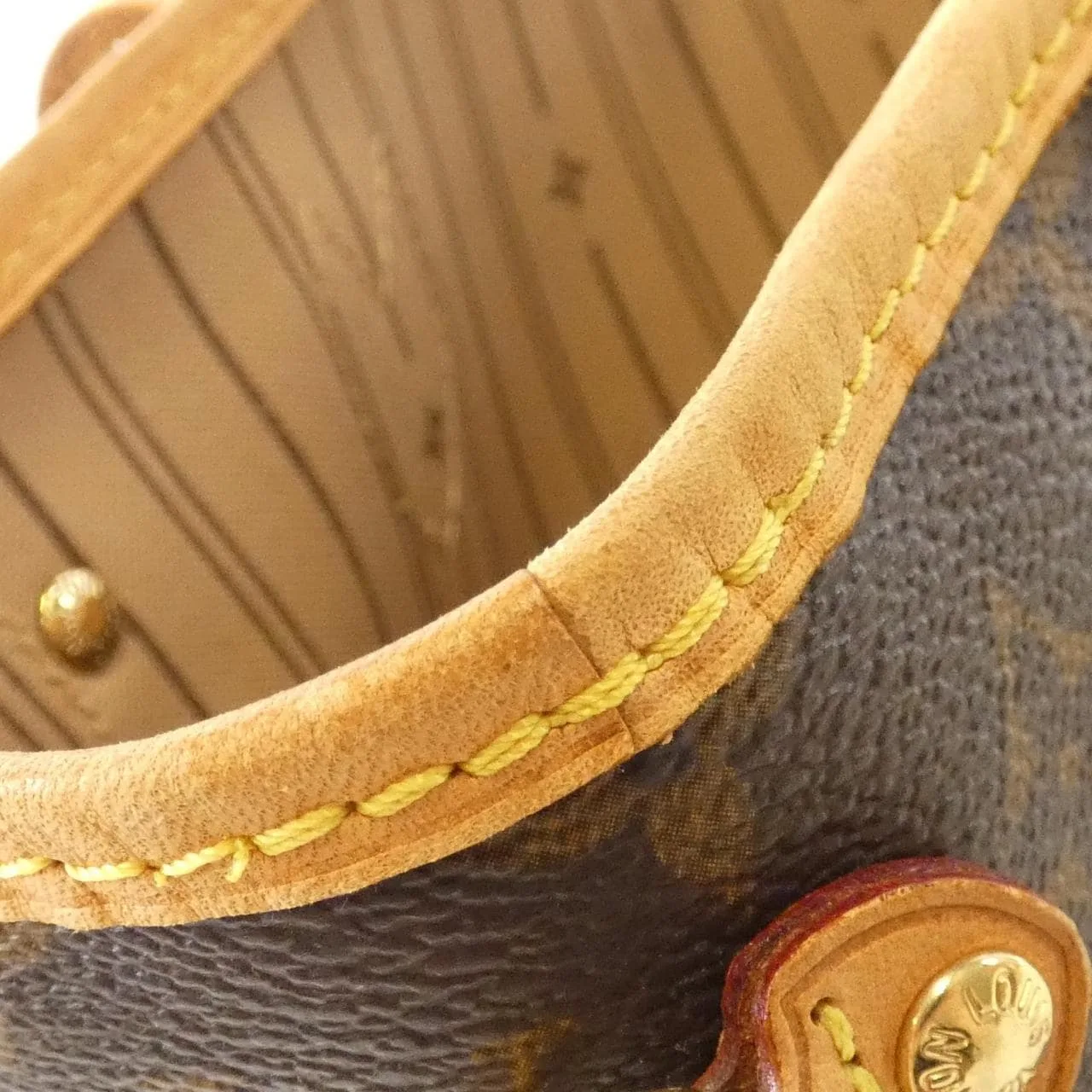 LOUIS VUITTON Neverfull M40155 Tote Monogram 3