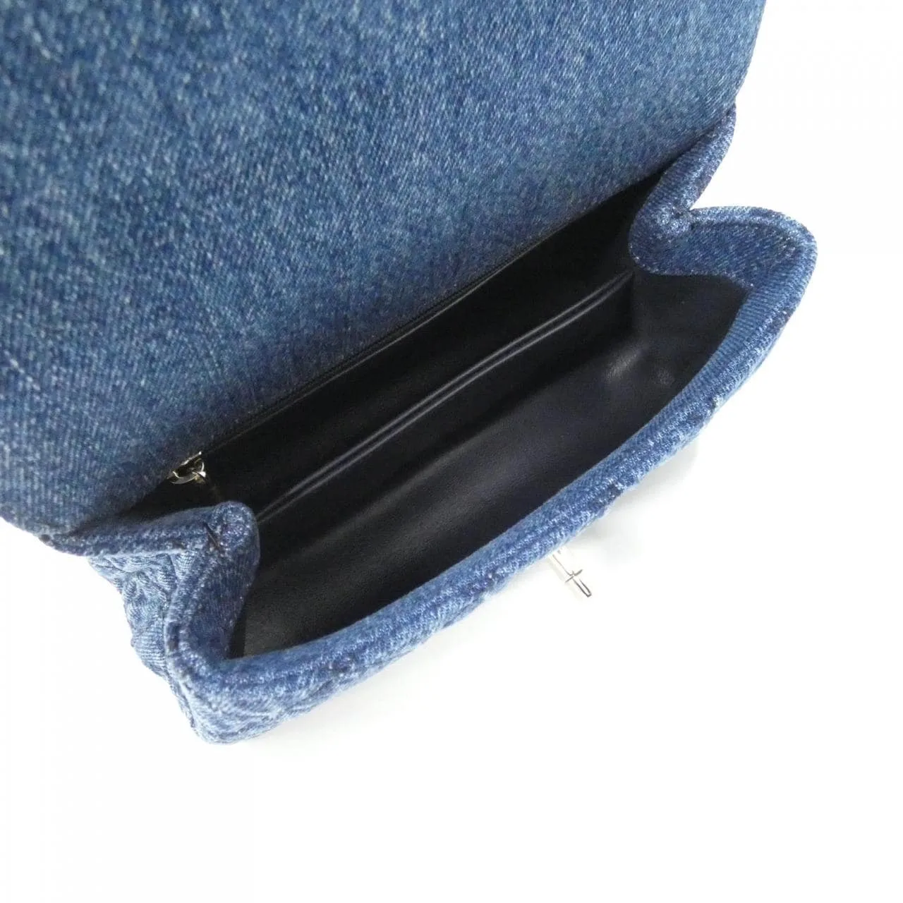 CHANEL Matelasse 92990 Handbag Denim 藍色 牛仔布 未使用品 - 縮圖 8