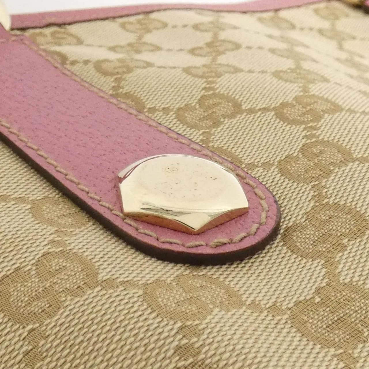 GUCCI 153009 手提包 帆布 米色 帆布 中古品A - 縮圖 3