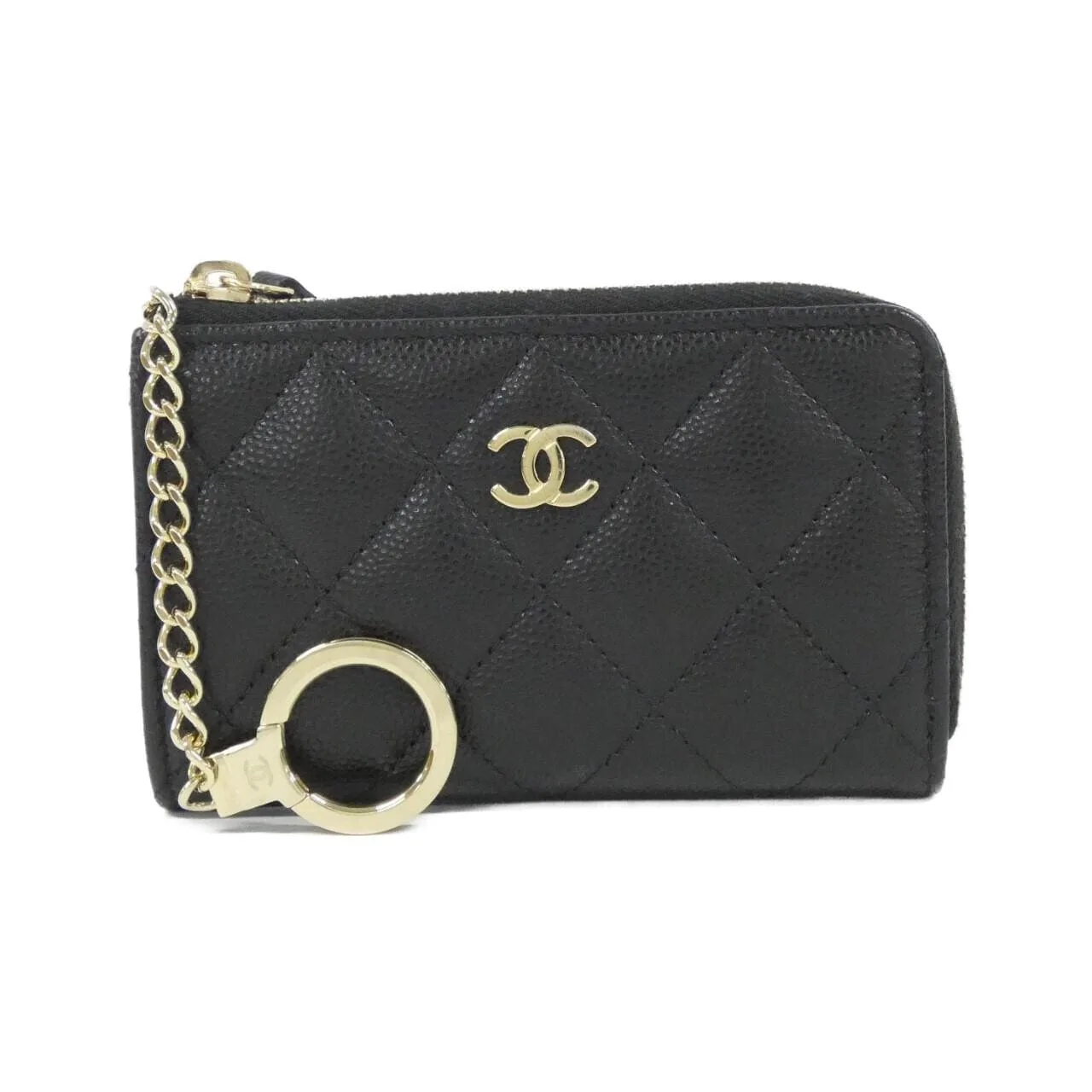 CHANEL Timeless Classic AP0221 Coin Case Grained Calfskin