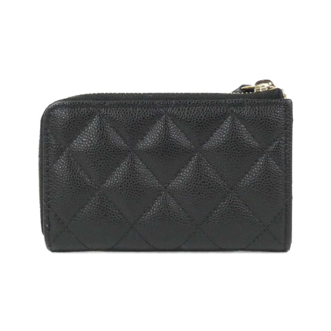CHANEL Timeless Classic AP0221 Coin Case Grained Calfskin Black Grained Calfskin Rank A - Thumbnail 2
