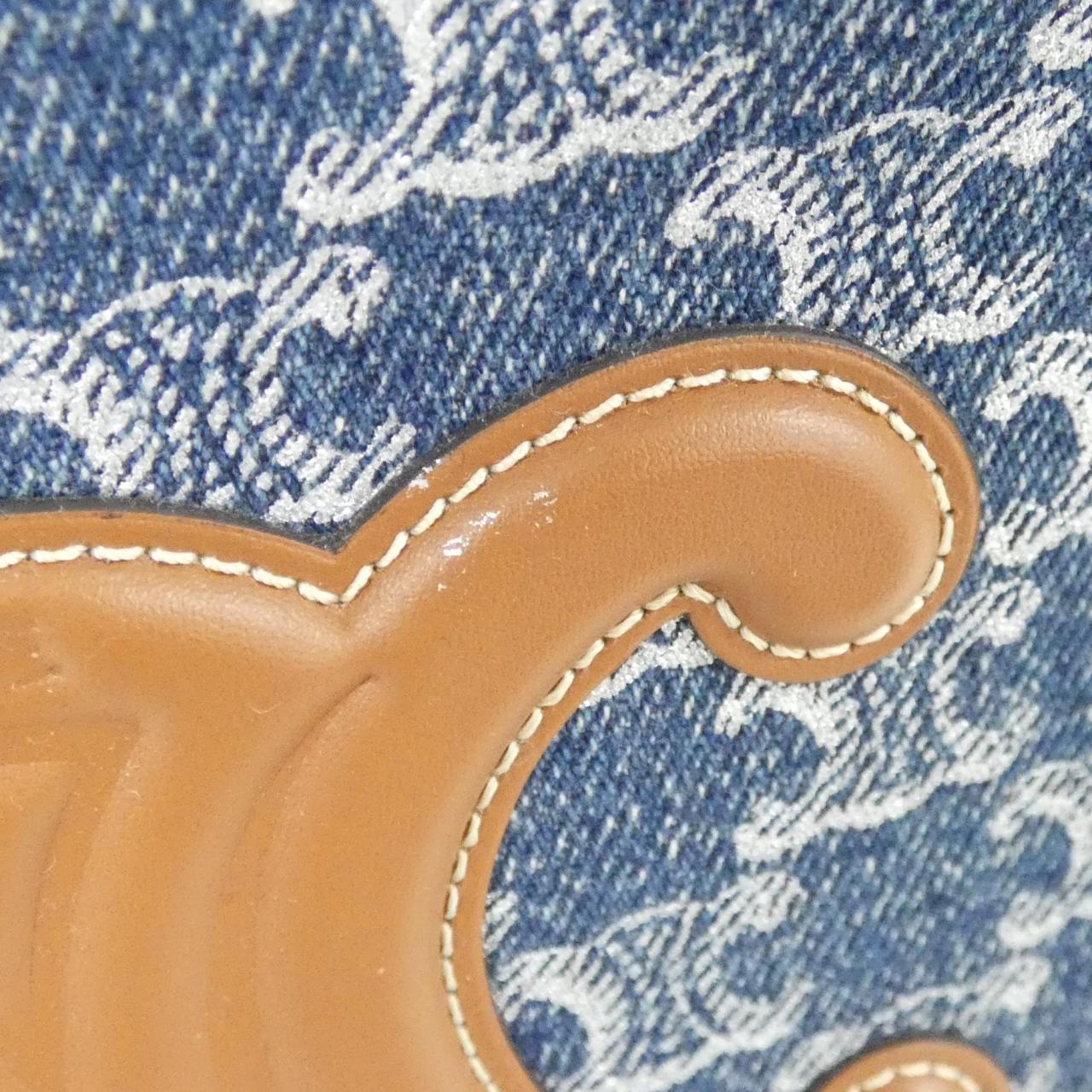 CELINE Cabas 199162FED 手提包 牛仔布 4