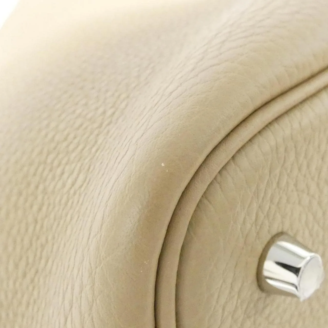 HERMES Picotin 060991CK Handbag Clemence Black Clemence Leather Rank A - Thumbnail 2