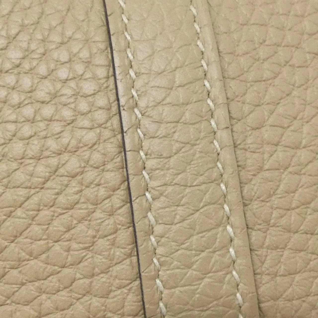 HERMES Picotin 060991CK Handbag Clemence Black Clemence Leather Rank A - Thumbnail 3