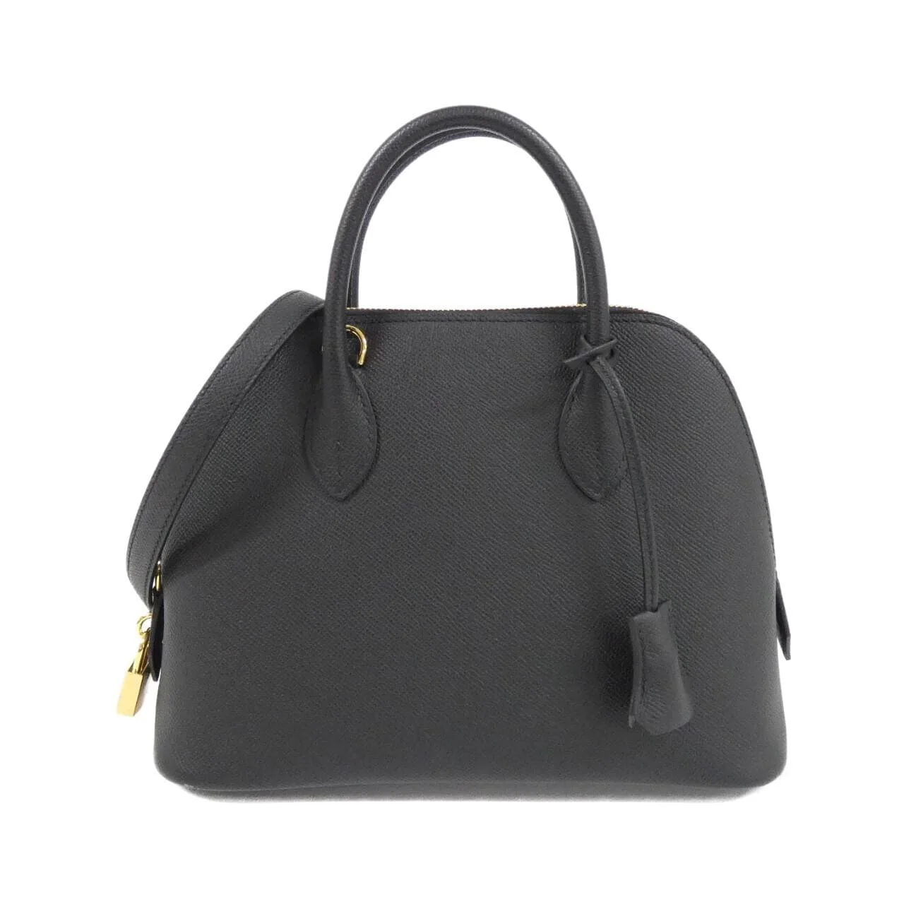HERMES Bolide 082798CC Handbag Epsom Black