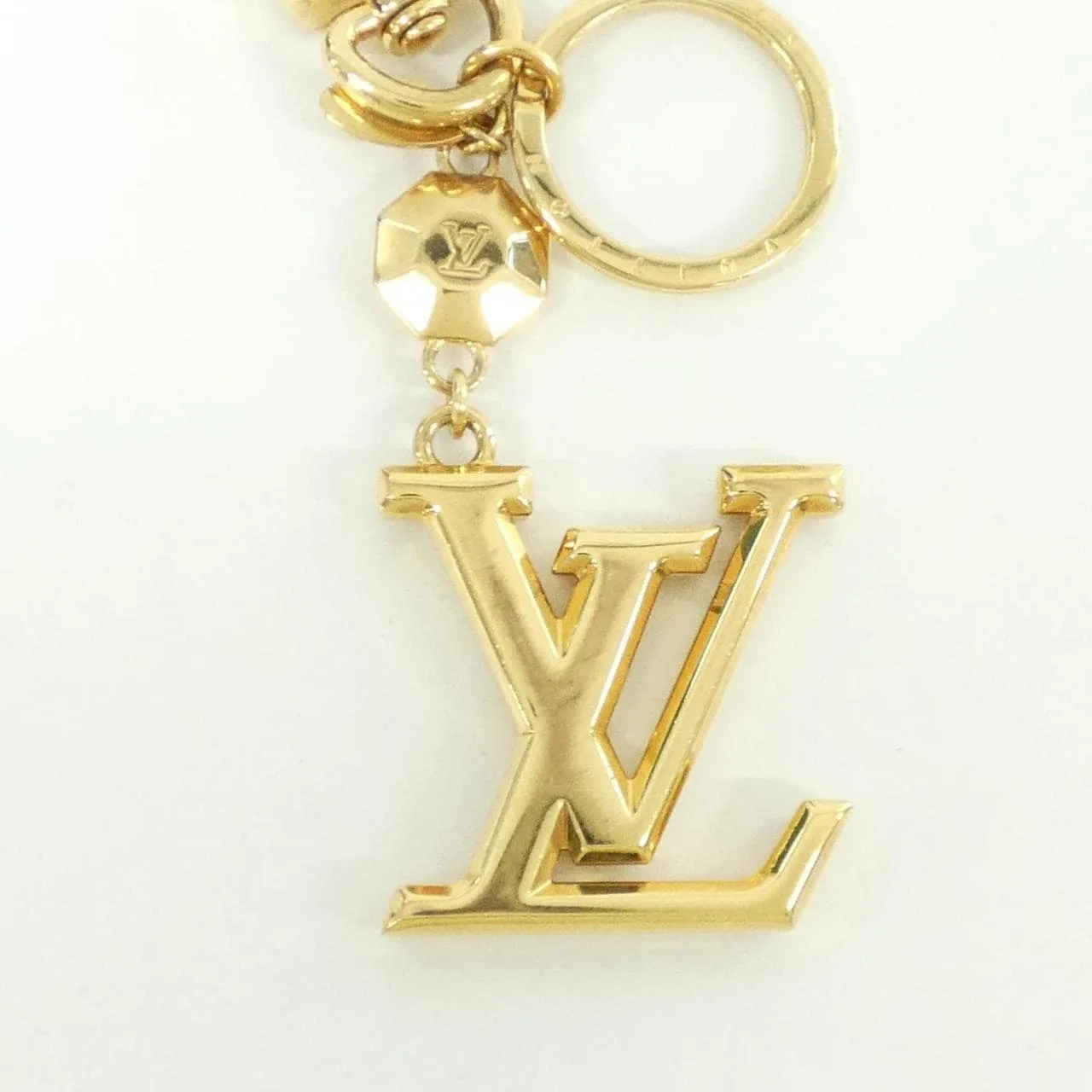 LOUIS VUITTON M65216 Key Case 金色 中古品A - 縮圖 2