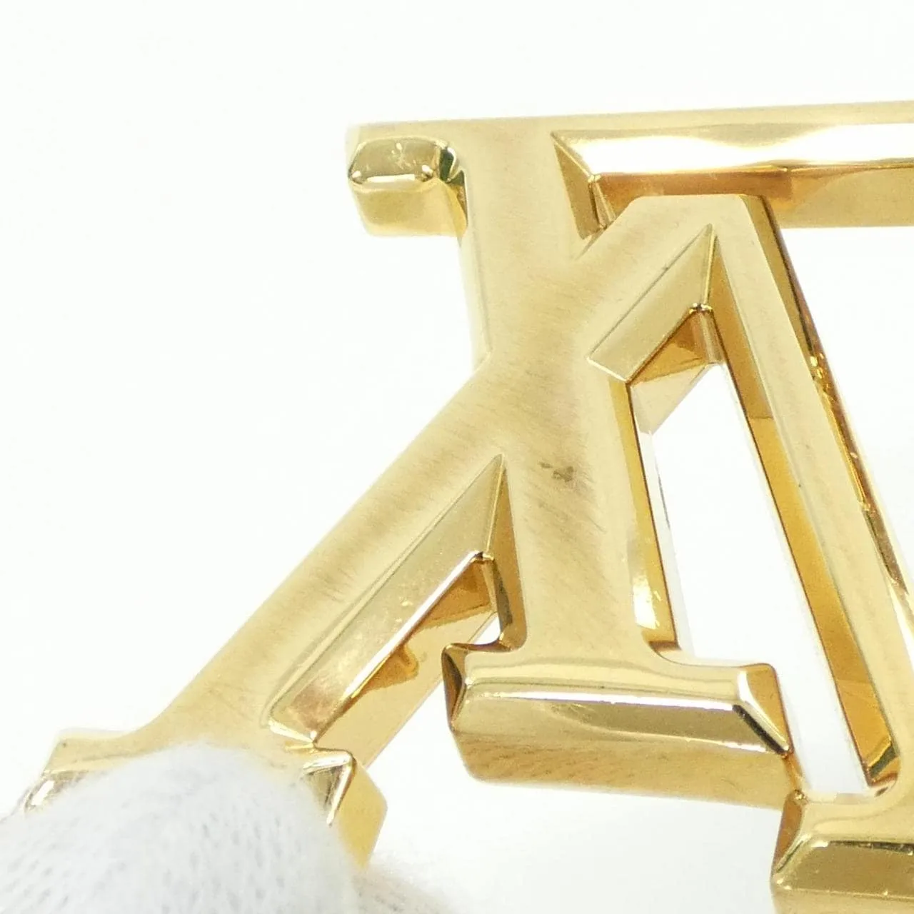 LOUIS VUITTON M65216 Key Case 金色 中古品A - 縮圖 3