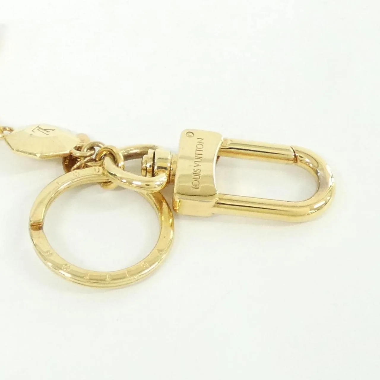 LOUIS VUITTON M65216 Key Case 金色 中古品A - 縮圖 8
