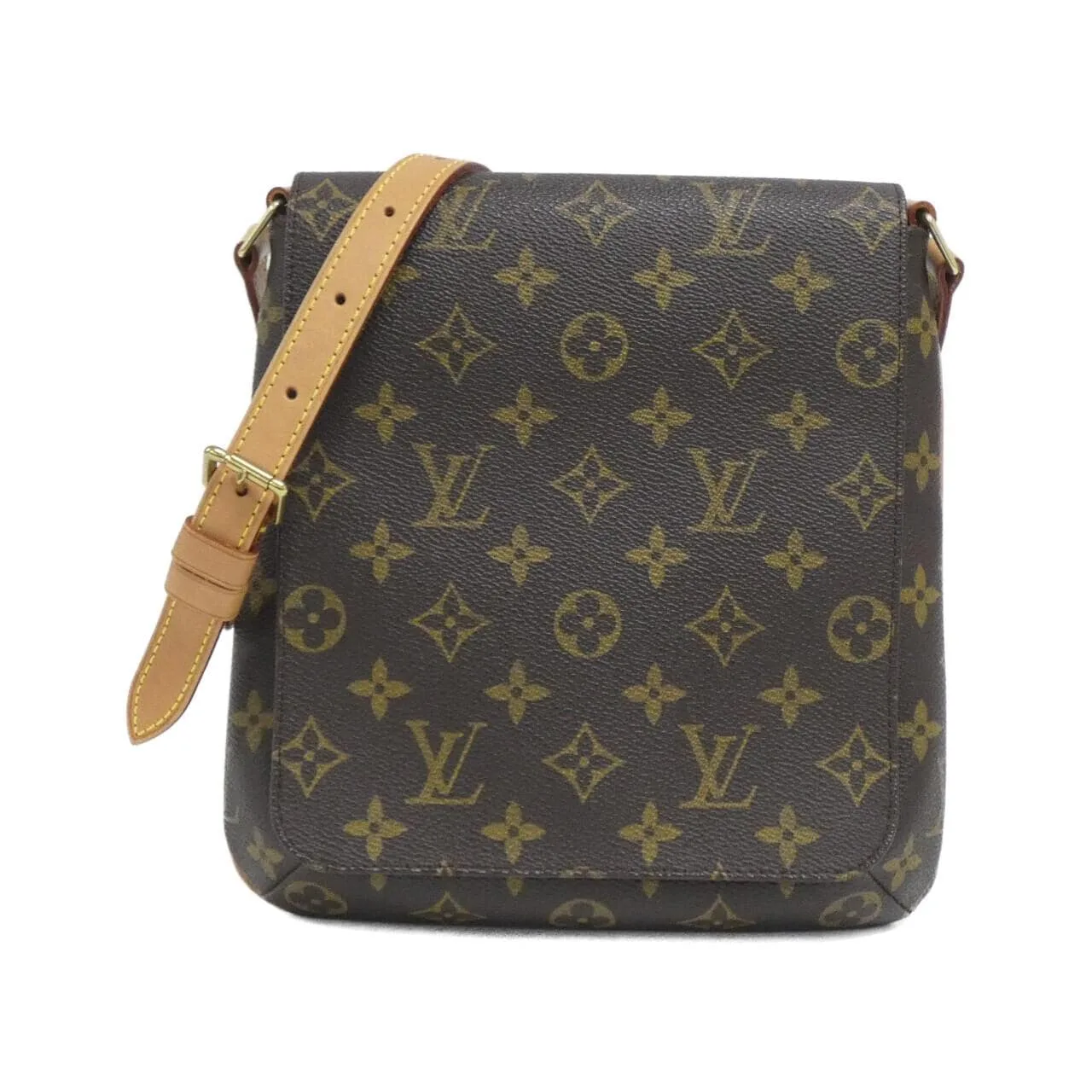 LOUIS VUITTON Musette M51258 Shoulder Monogram Black